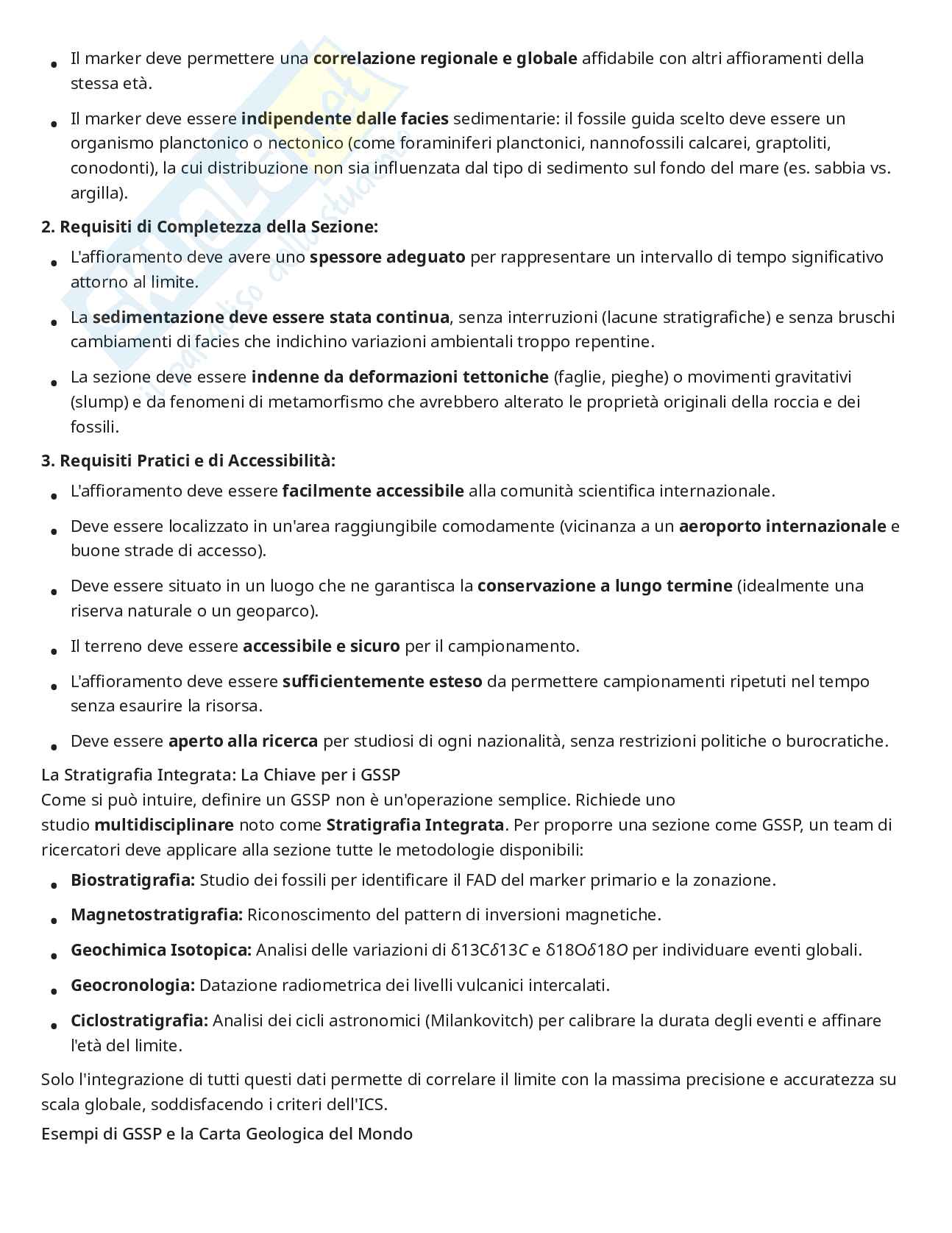 Appunti primo esonero di Paleontologia  Pag. 36