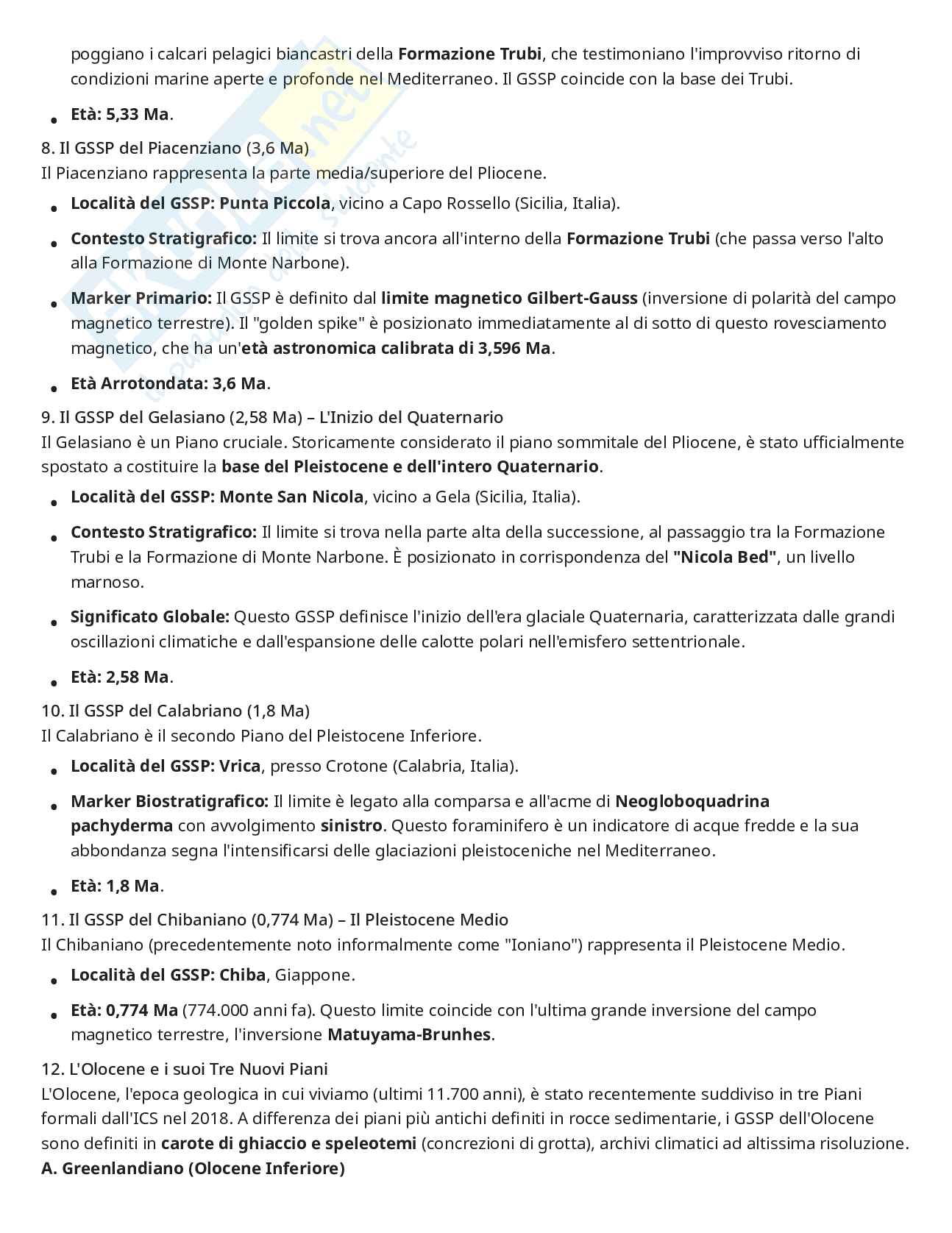 Appunti primo esonero di Paleontologia  Pag. 41