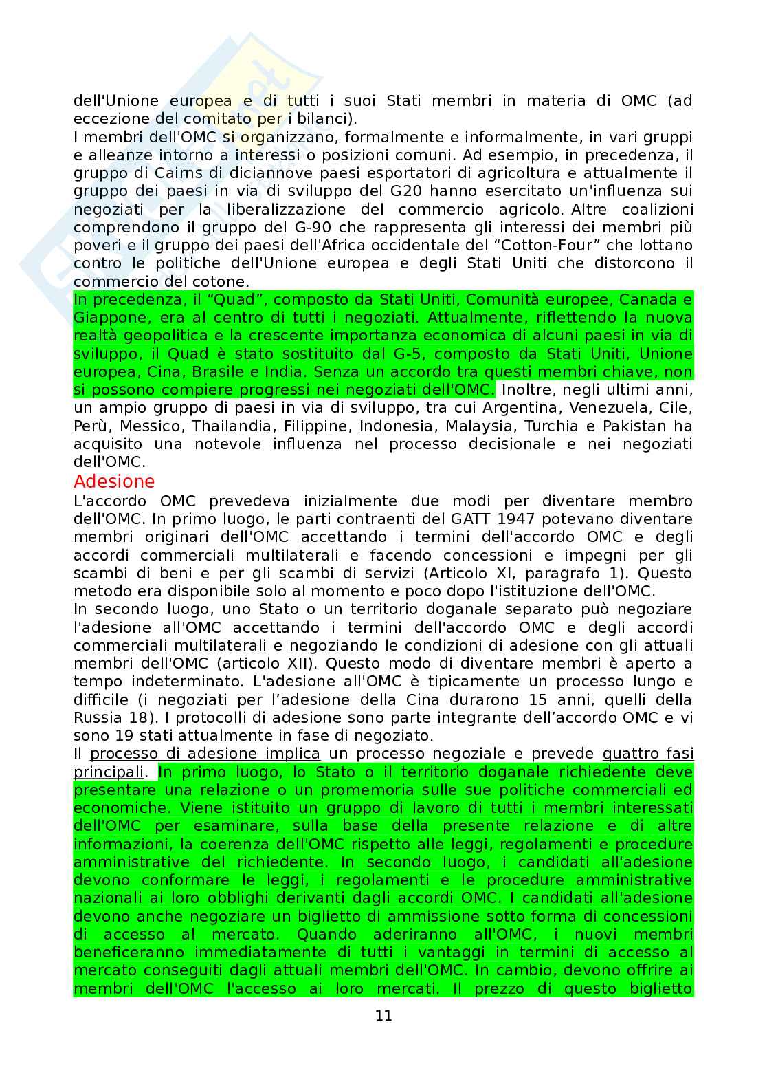 International Trade Law Pag. 11