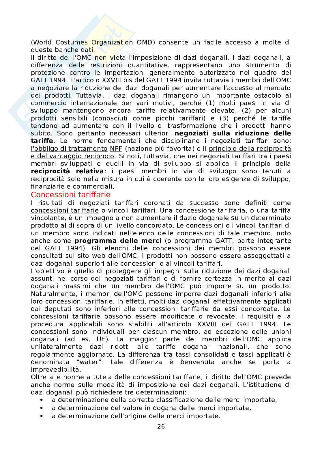 International Trade Law Pag. 26