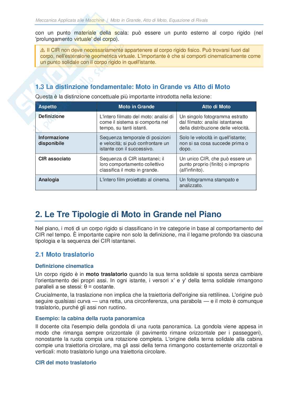 Meccanica applicata alle macchine Pag. 2