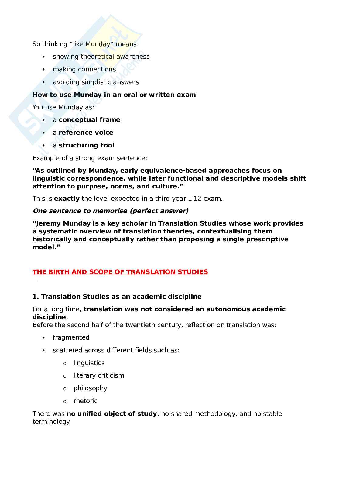 Riassunto esame Lingua e traduzione inglese, Prof. Zanotti Serenella, libro consigliato Fundamentals of translation , Colina Pag. 2