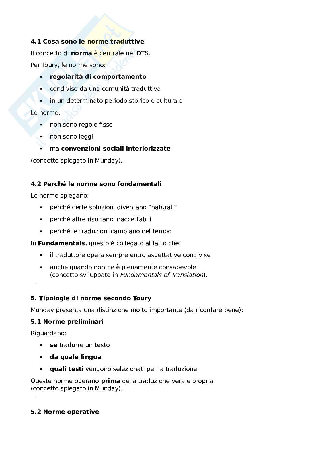 Riassunto esame Lingua e traduzione inglese, Prof. Zanotti Serenella, libro consigliato Fundamentals of translation , Colina Pag. 41