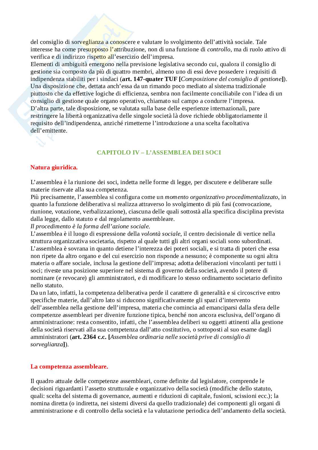 Appunti Diritto societario Pag. 16