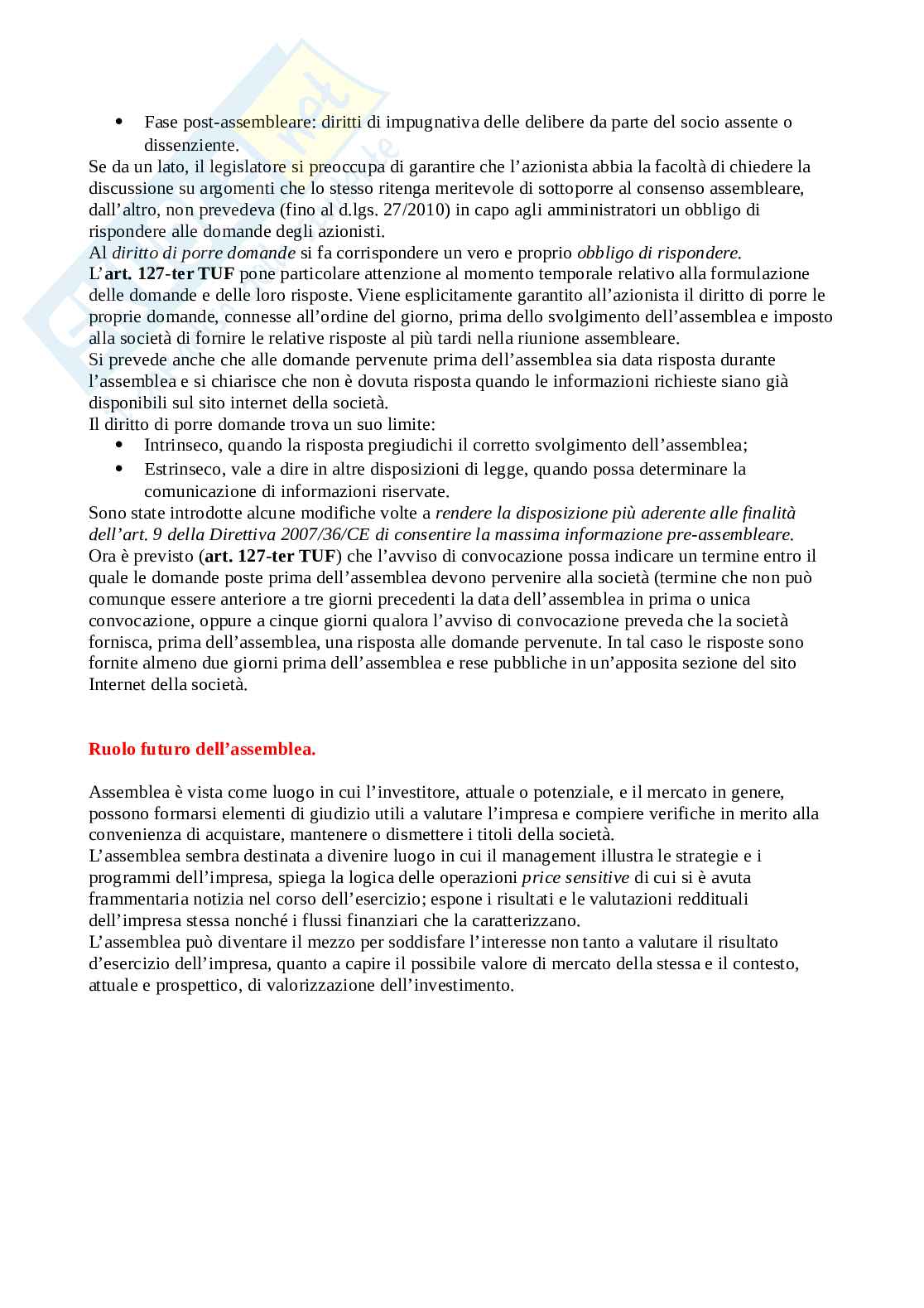 Appunti Diritto societario Pag. 26