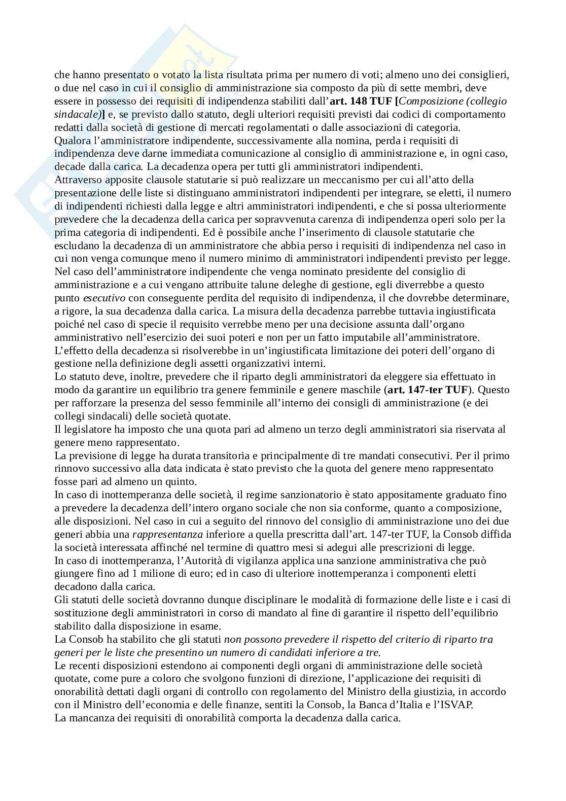 Appunti Diritto societario Pag. 36