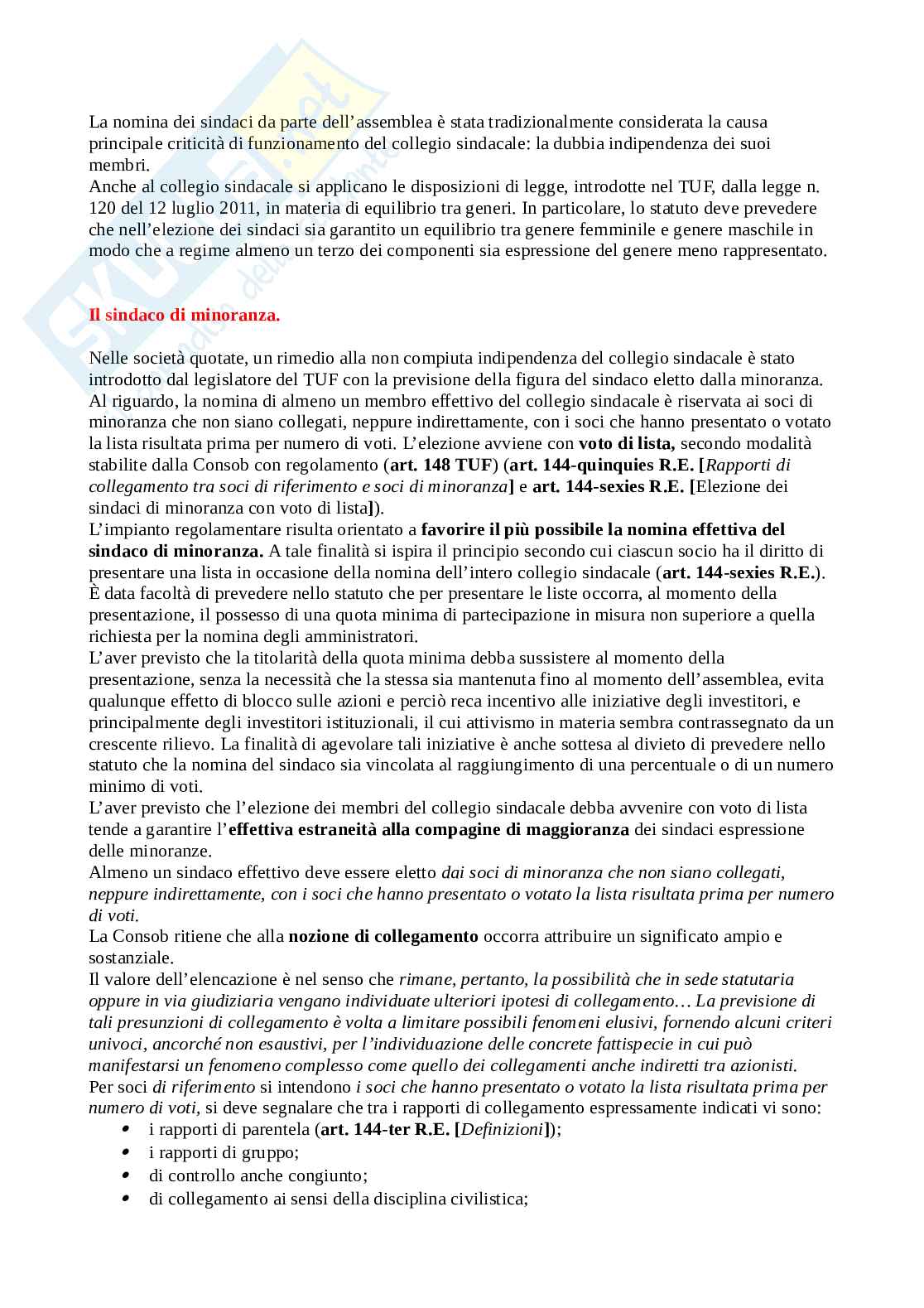 Appunti Diritto societario Pag. 46