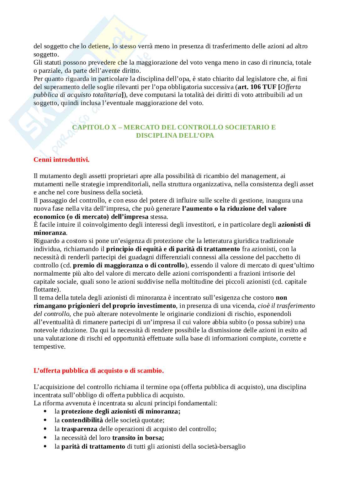 Appunti Diritto societario Pag. 71