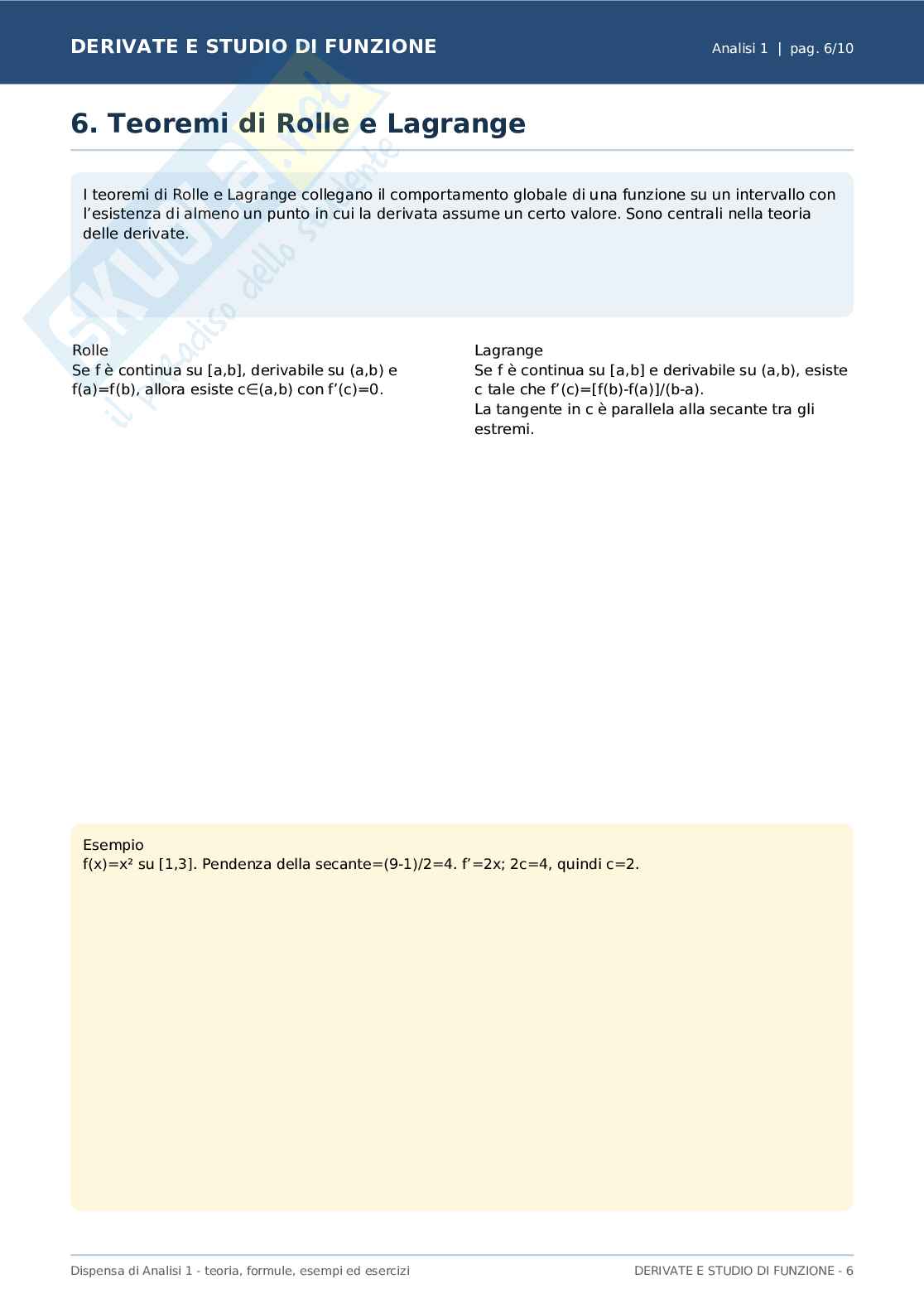 Analisi 1 Pag. 6