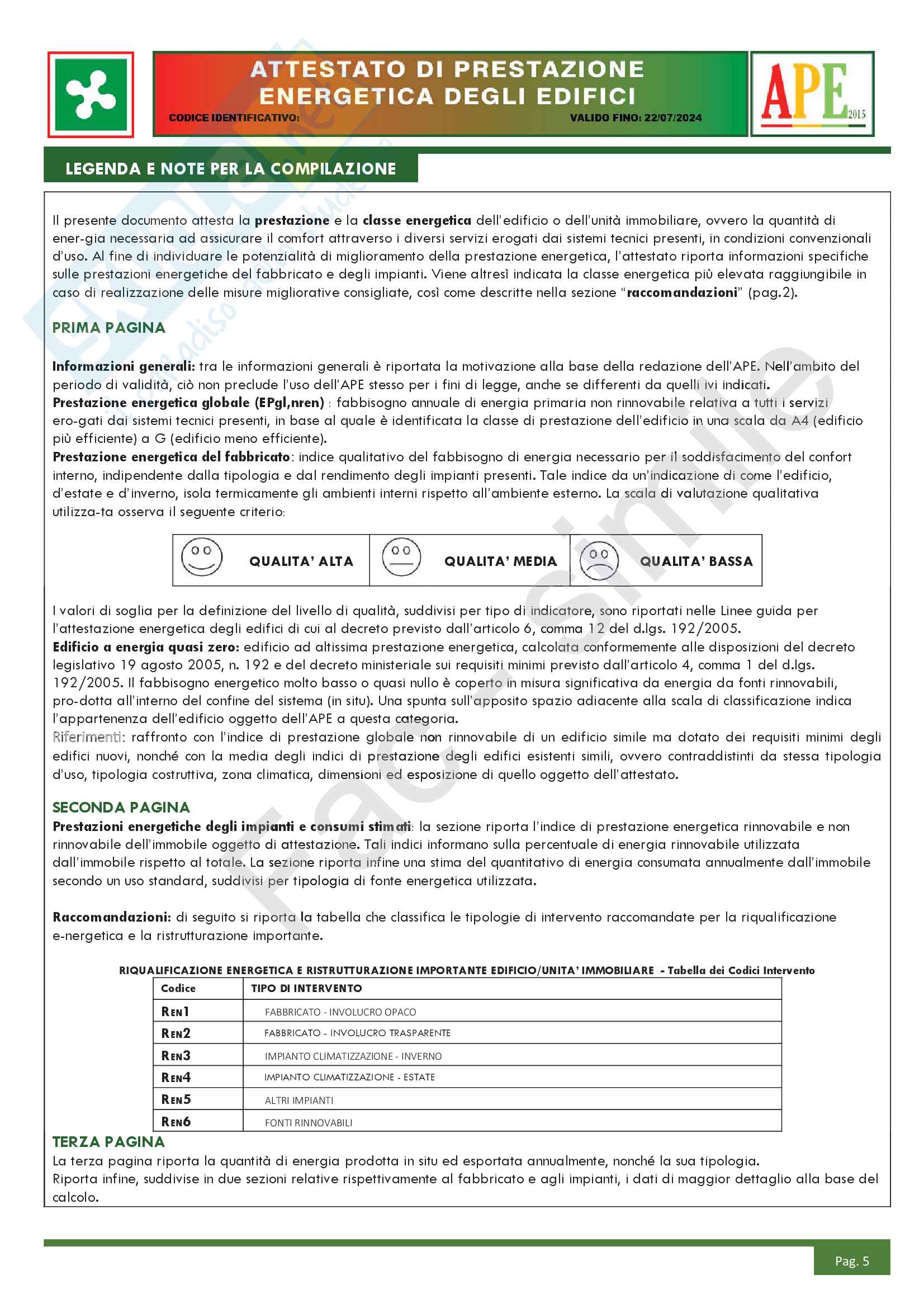 Certificazione energetica, Fisica Tecnica Pag. 41