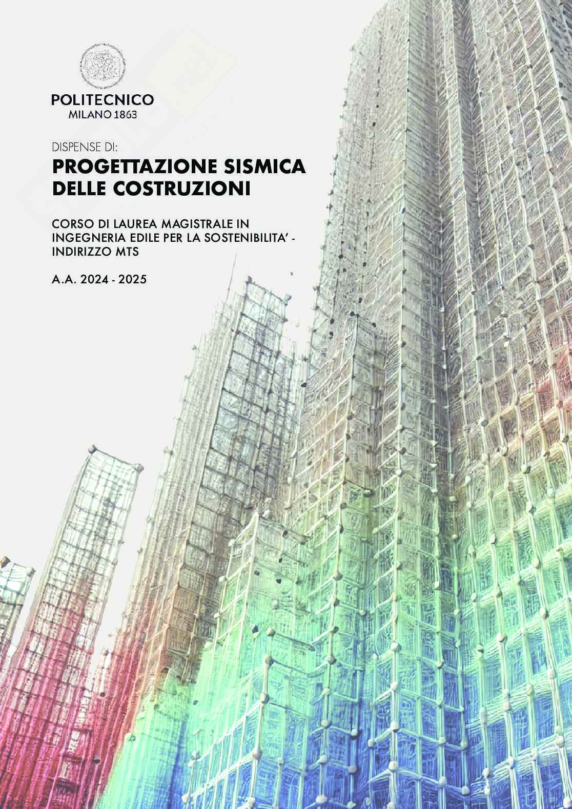 Appunti di Teoria del corso di Progettazione sismica delle strutture Pag. 1
