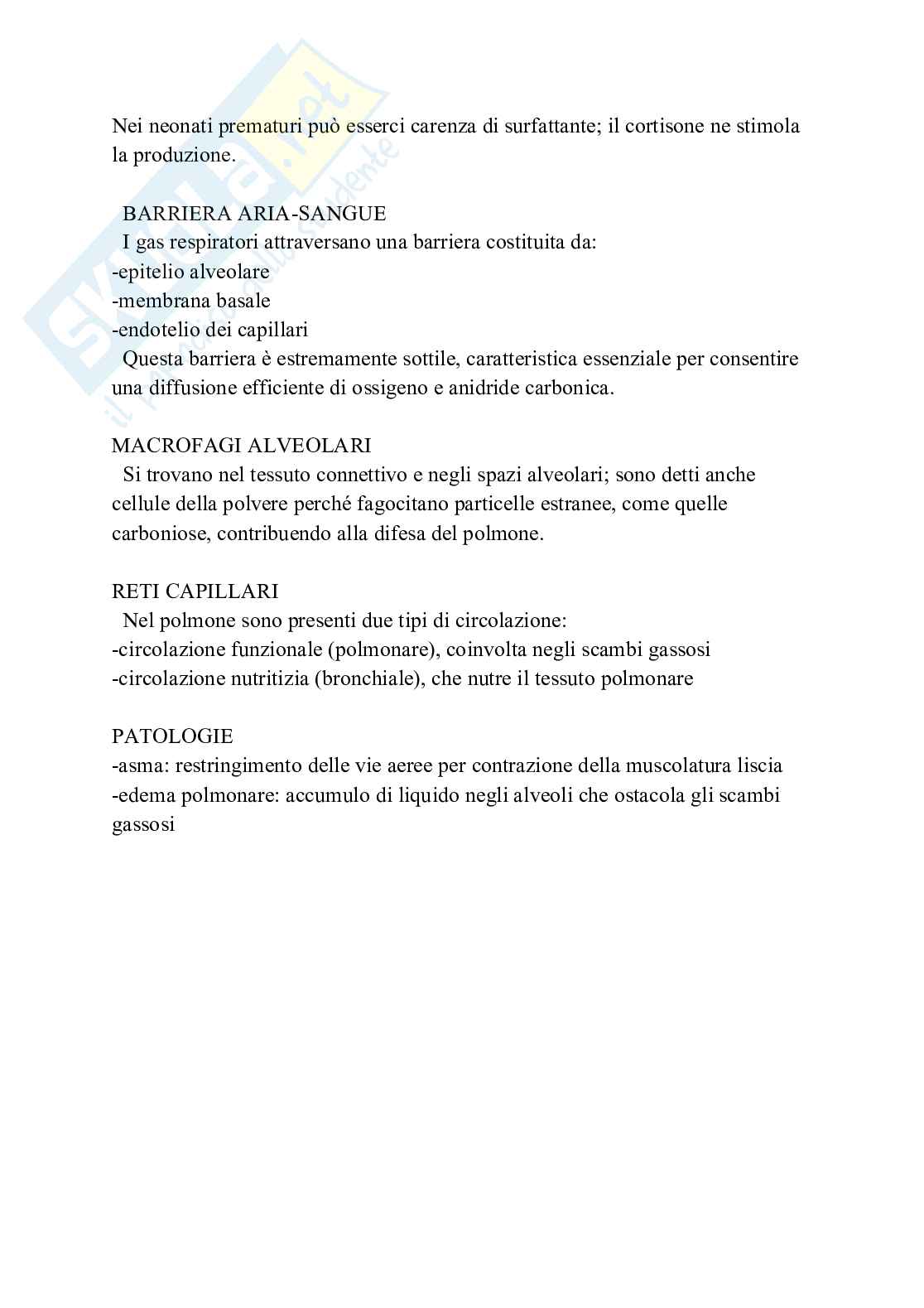 Apparato cardiovascolare linfatico e respiratorio Pag. 41