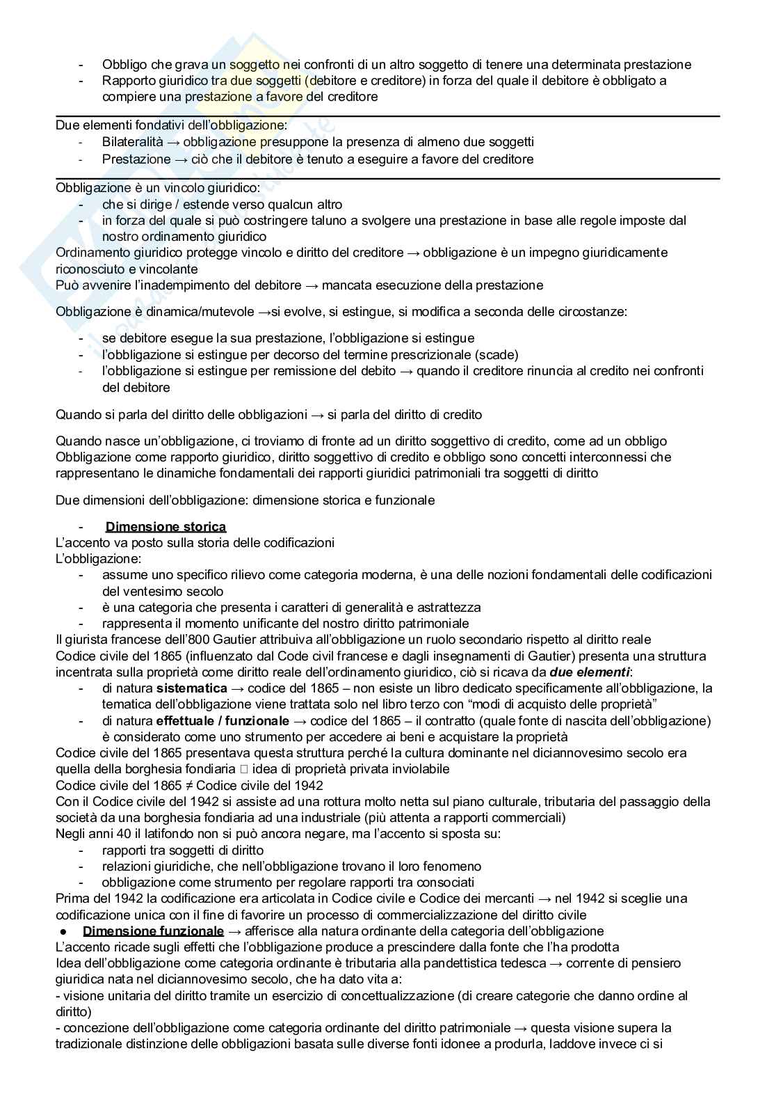 Appunti lezioni Istituzioni di diritto privato I Pag. 11