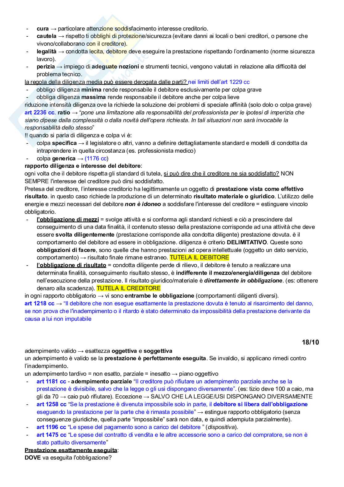 Appunti lezioni Istituzioni di diritto privato I Pag. 16