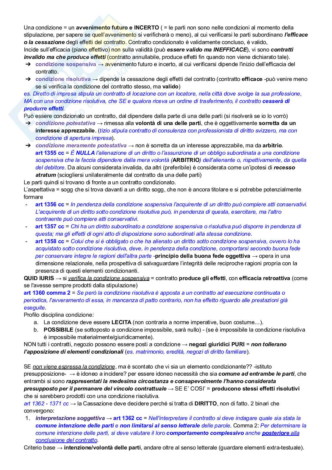 Appunti lezioni Istituzioni di diritto privato I Pag. 31