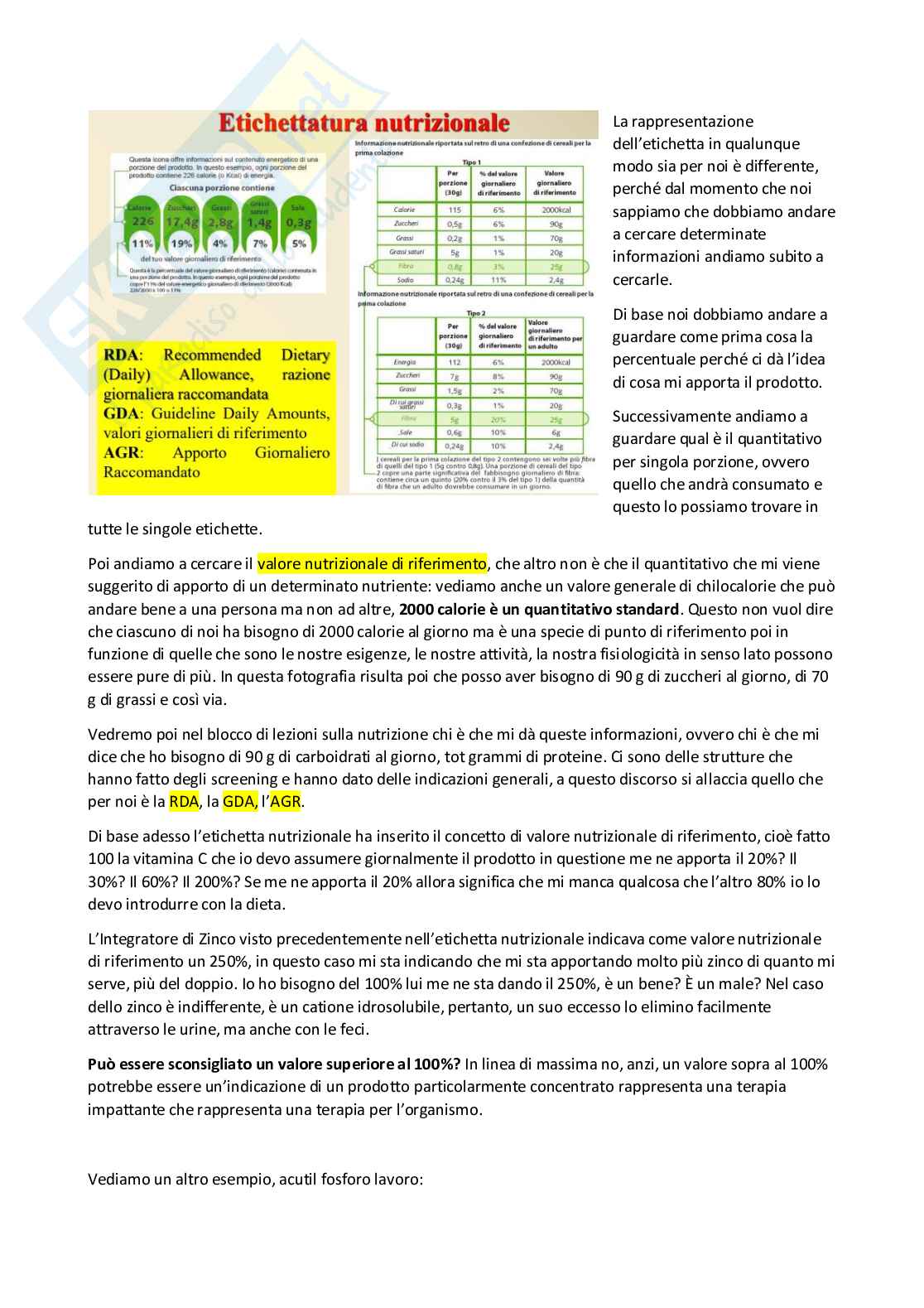 Prodotti dietetici - parte 1 Pag. 41