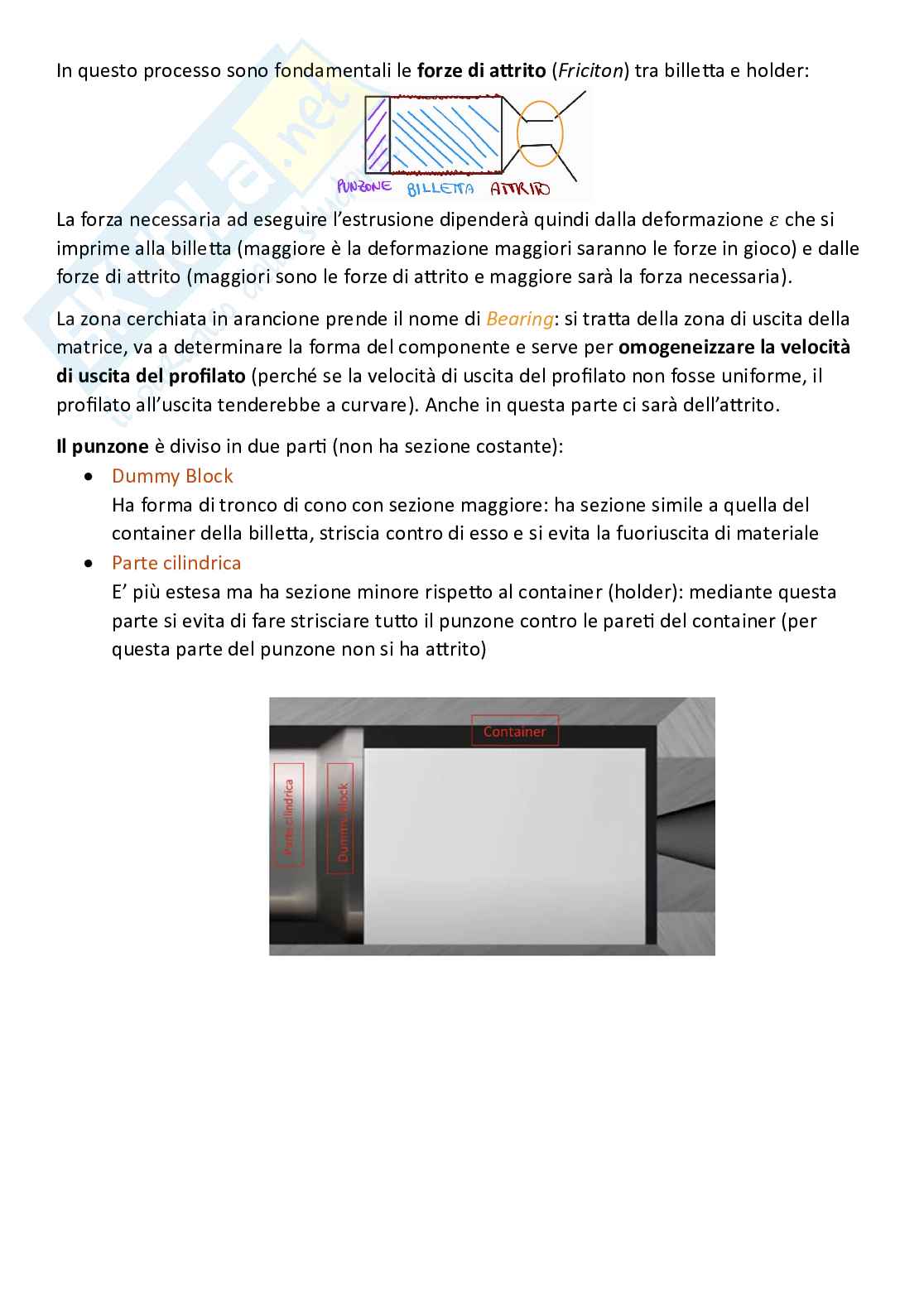Tecnologie industriali, parte 5 - Estrusione Pag. 2