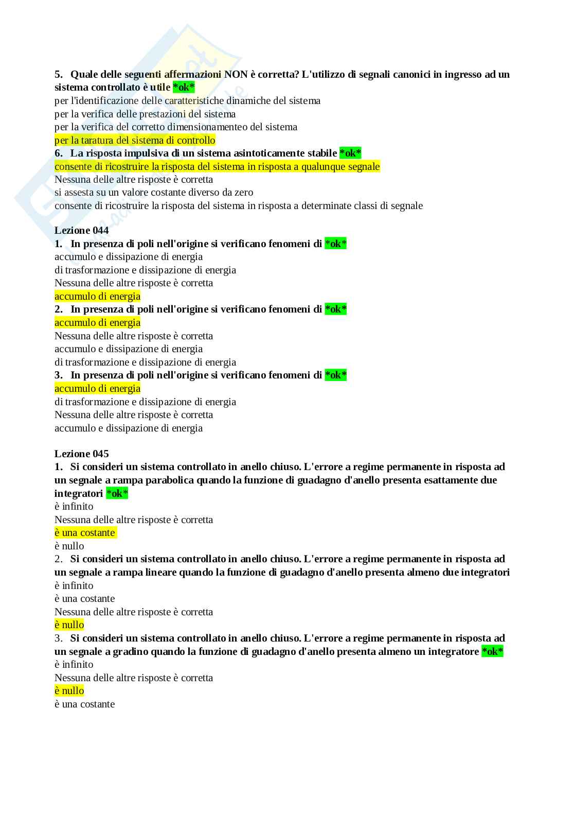 paniere fondamenti di automatica nuovo Pag. 21