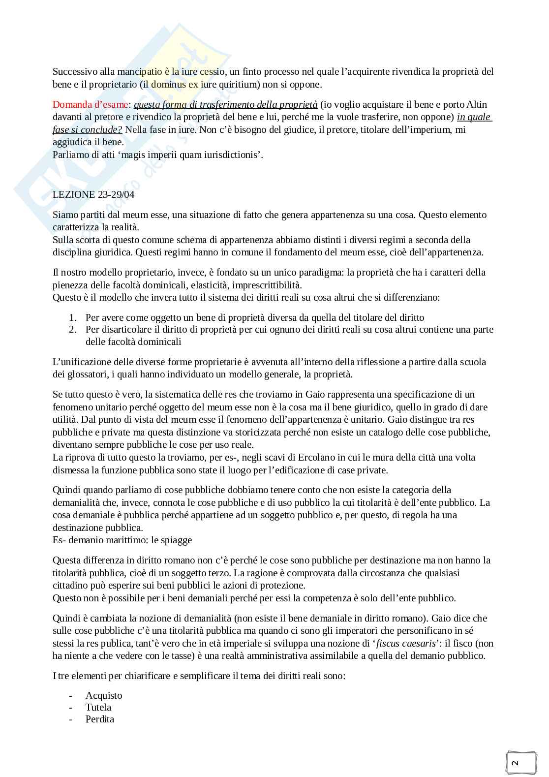 Appunti Istituzioni di diritto romano Pag. 76