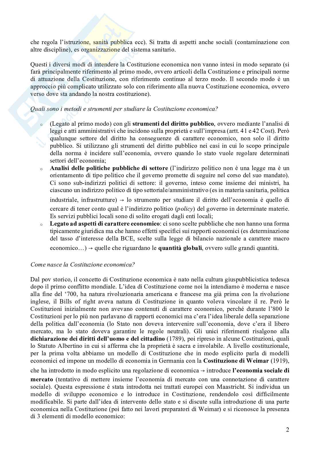 Diritto comparato dell'economia Pag. 2