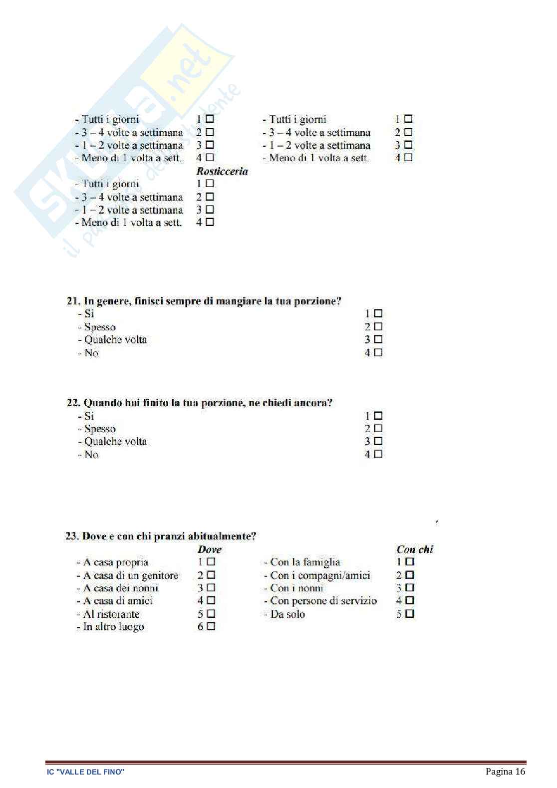 Esempio UDA lezione simulata concorsi scuola a28 matematica dal titolo La statistica Pag. 16
