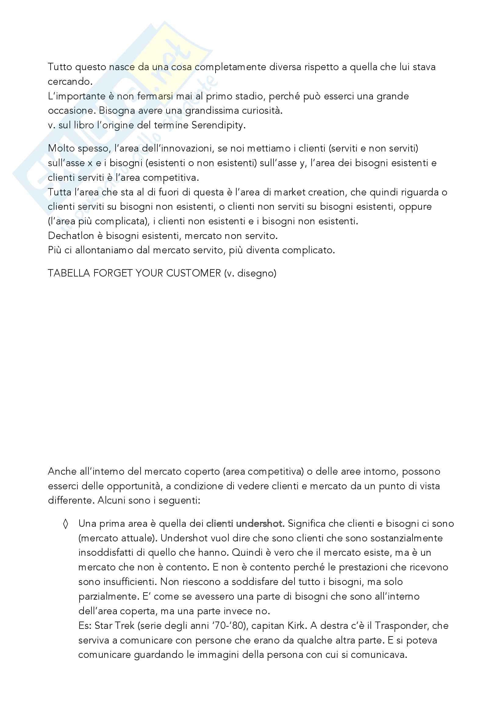 Appunti lezioni Product Innovation and Market Creation Pag. 11