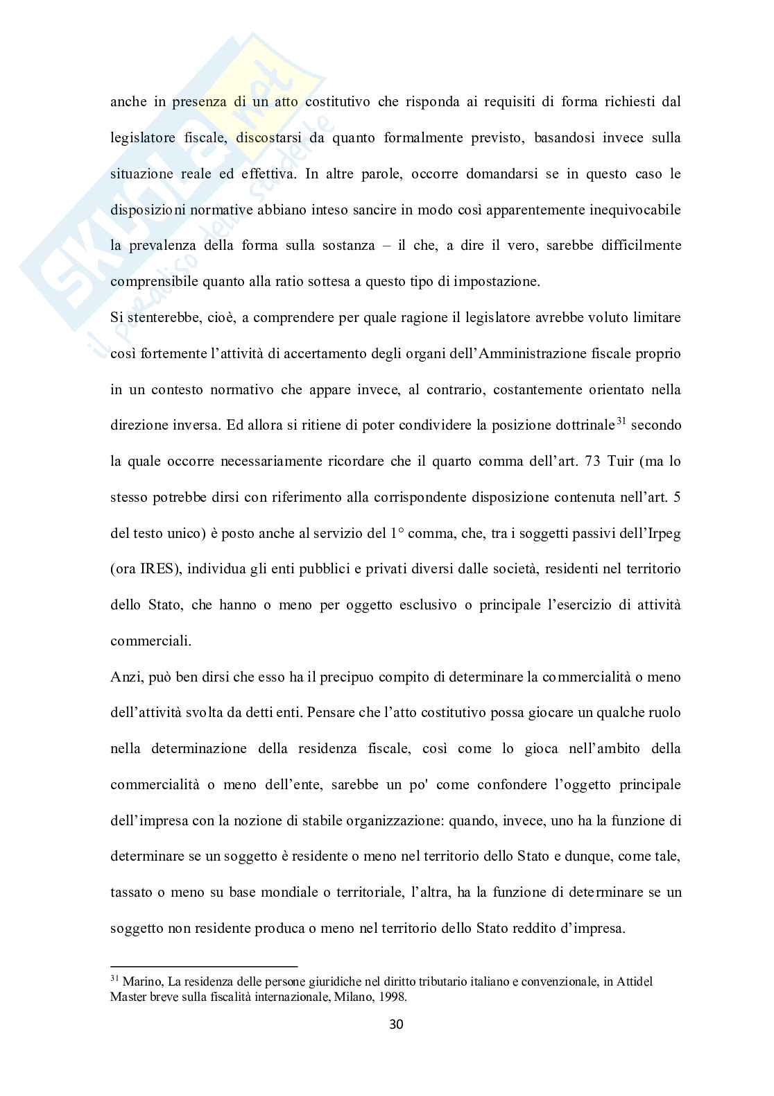 Tributi minori: l'imposta Pag. 31