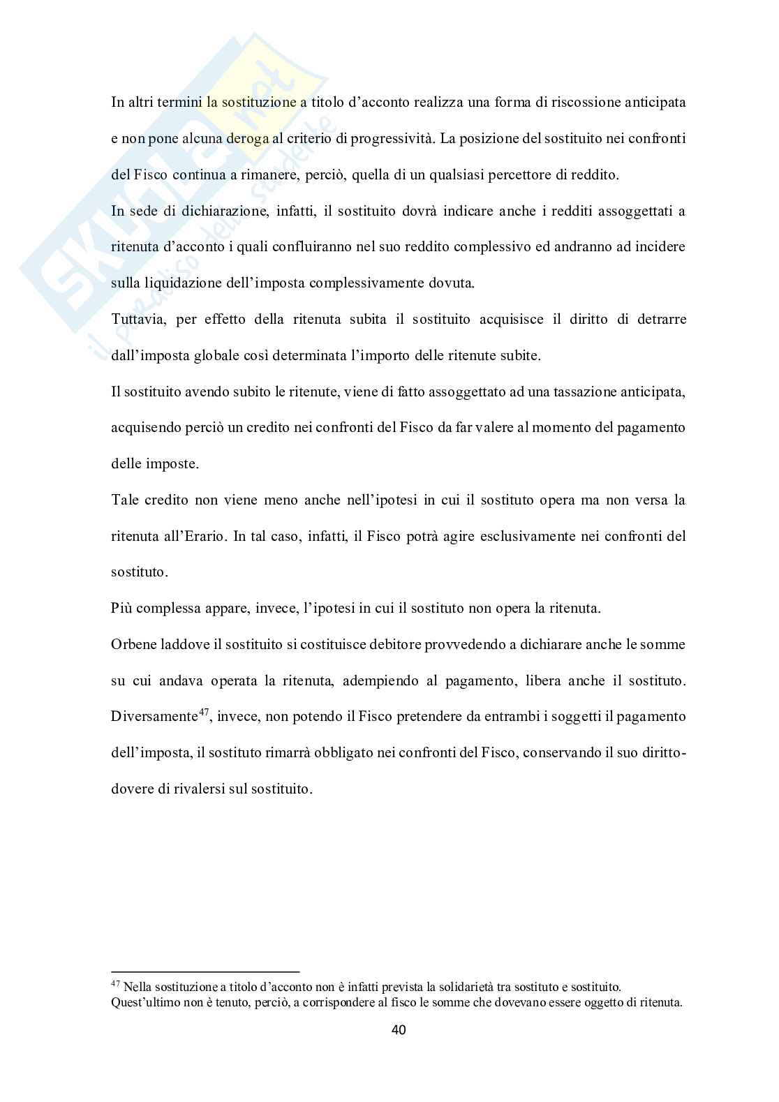 Tributi minori: l'imposta Pag. 41