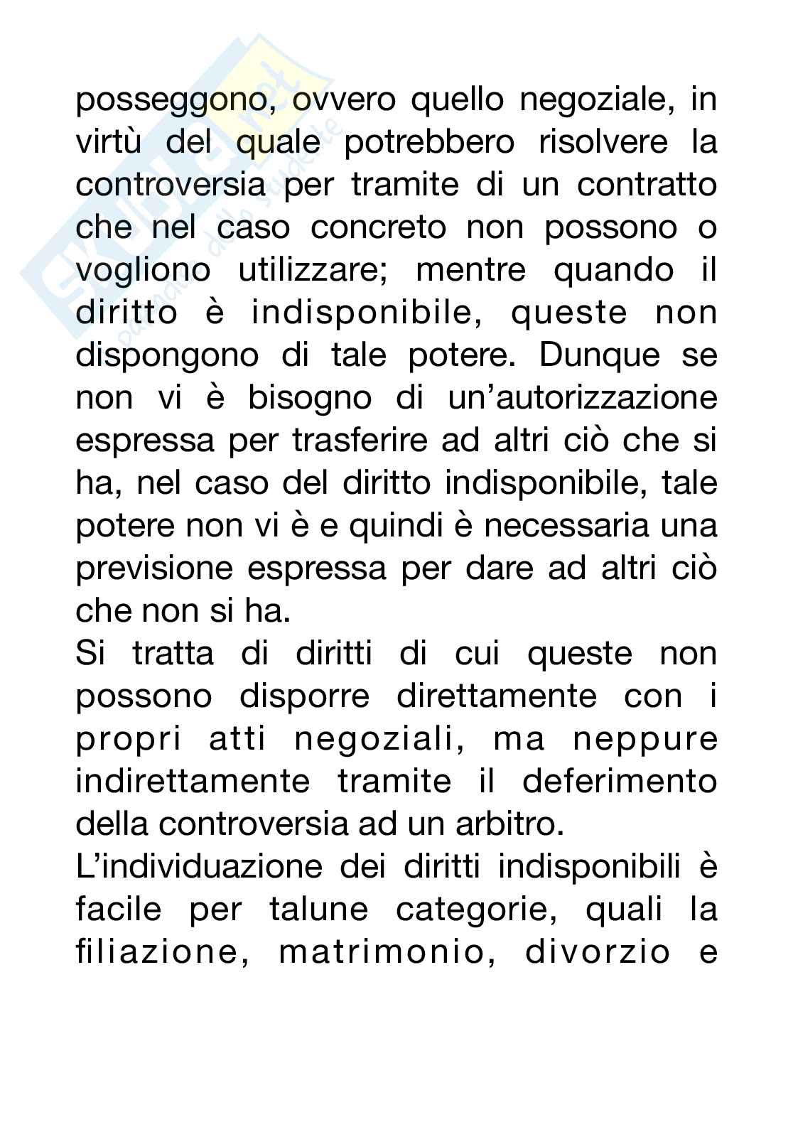 Appunti Diritto processuale civile sul diritto dell’arbitrato Pag. 6