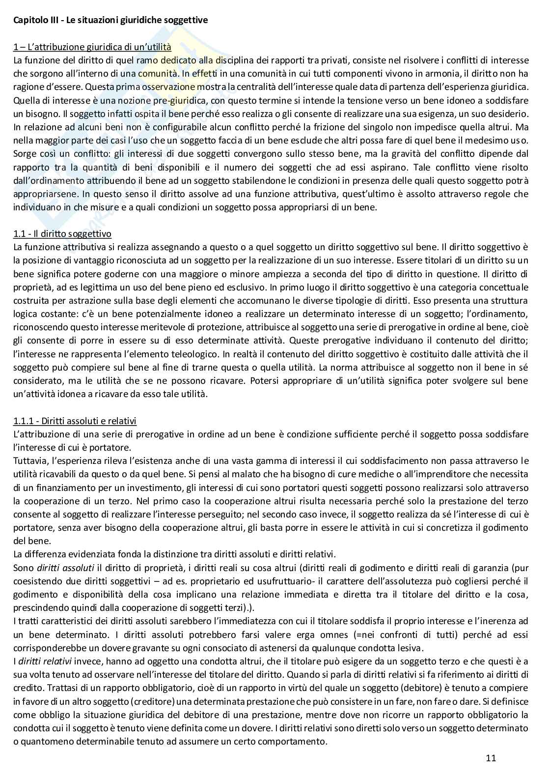 Riassunto esame diritto privato, prof Scognamiglio, libro consigliato Diritto privato, Nivarra, Ricciuto, Scognamiglio Pag. 11