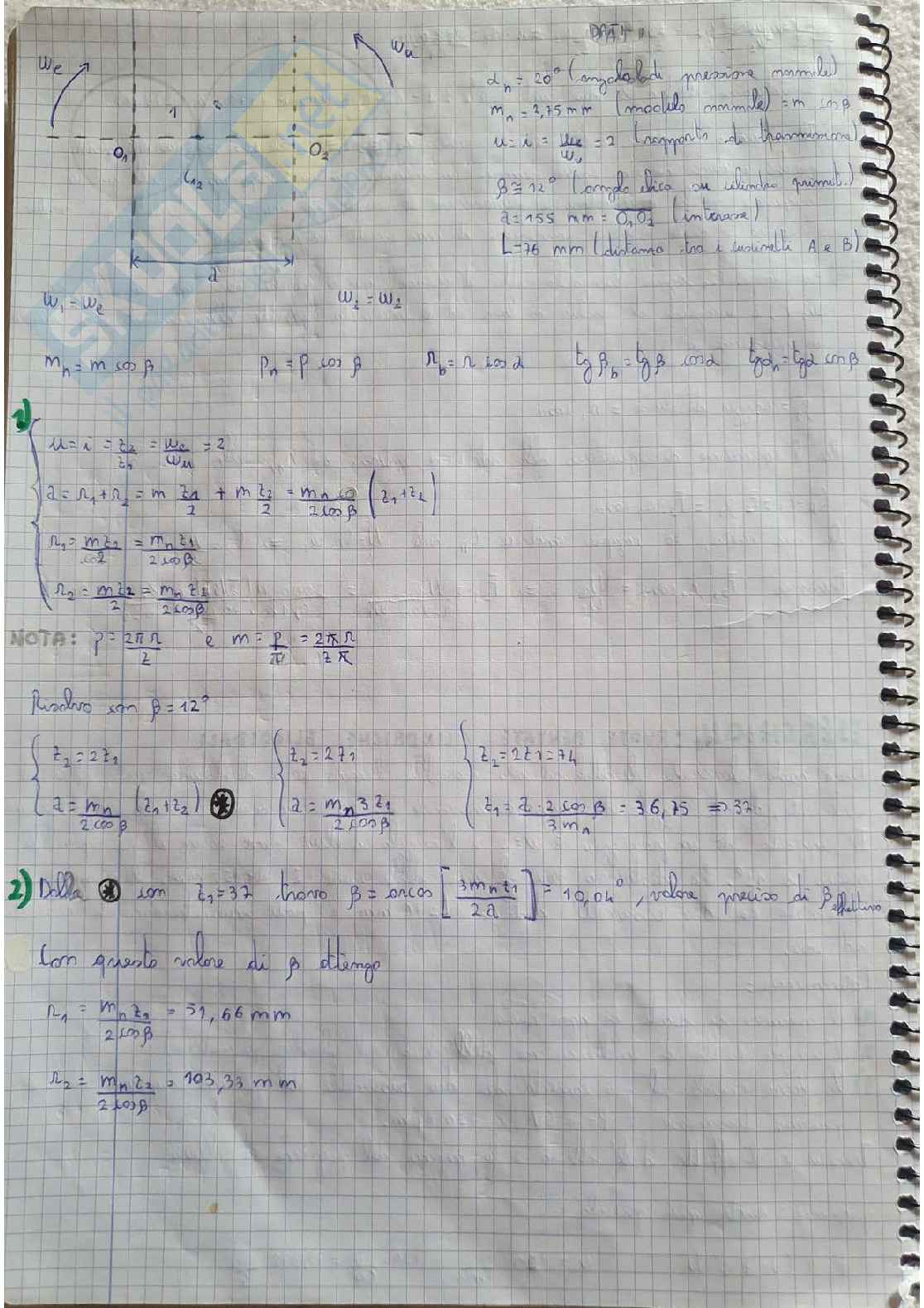 Esercizi "meccanica delle macchine" Pag. 81