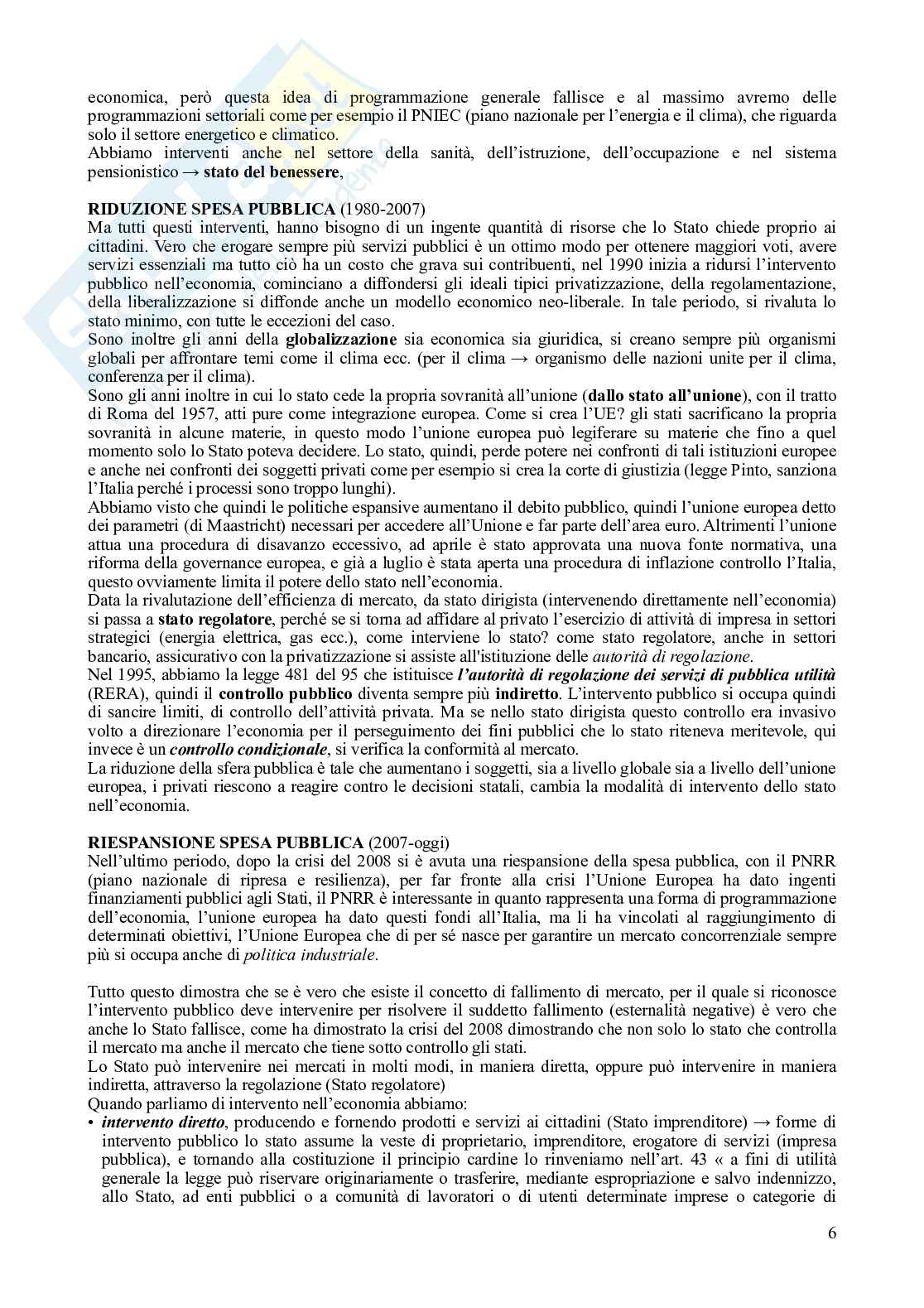 Appunti Diritto dell'economia Pag. 6