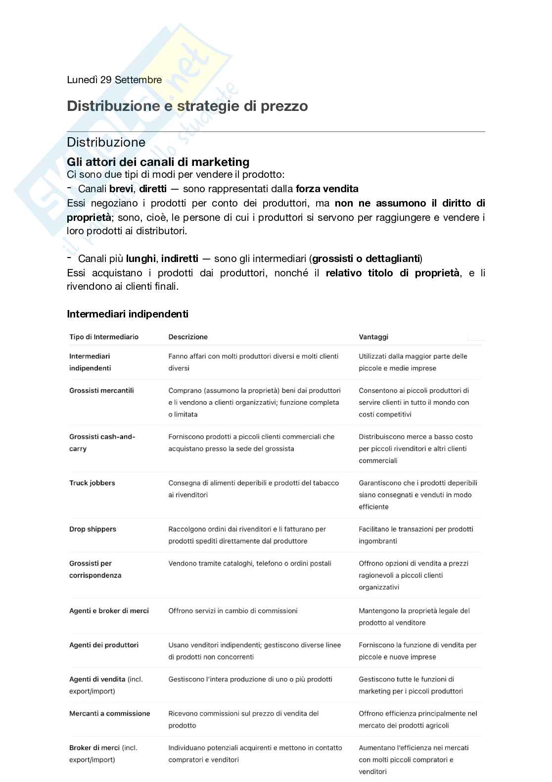 Riassunto esame Fondamenti di marketing, Prof. Pozharliev Rumen, libro consigliato Markstrat’s Partecipant Handbook – Strategic Marketing – Consumer Goods, Larréché, Gatigon, Triolet Pag. 36