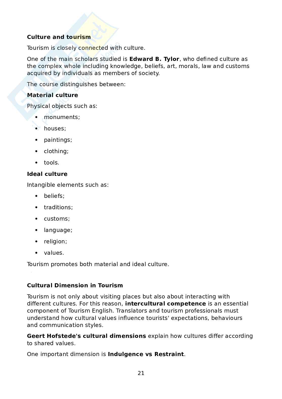 Appunti per preparazione orale Lingua inglese Pag. 21