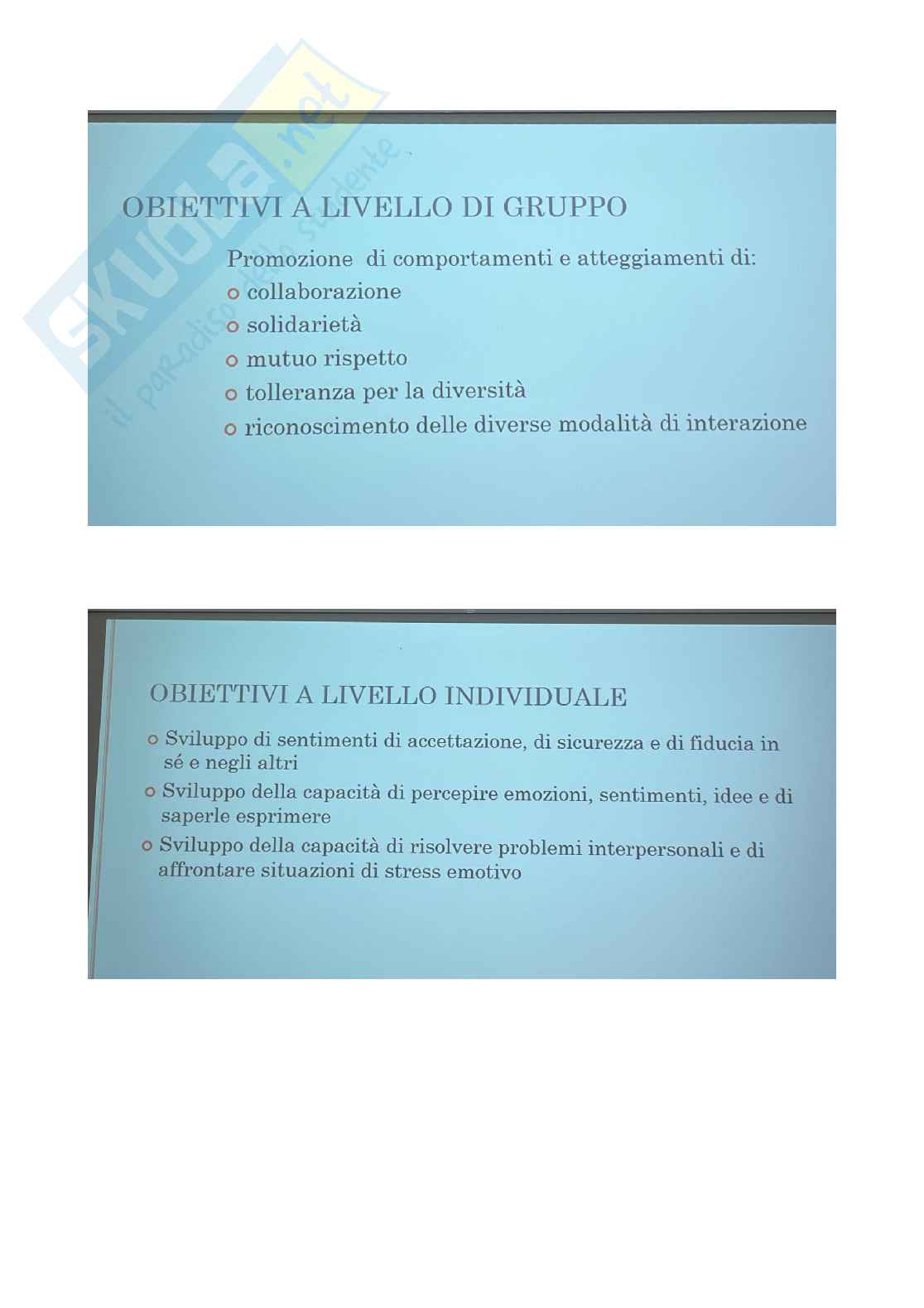 Appunti Scienze dell'educazione Pag. 51