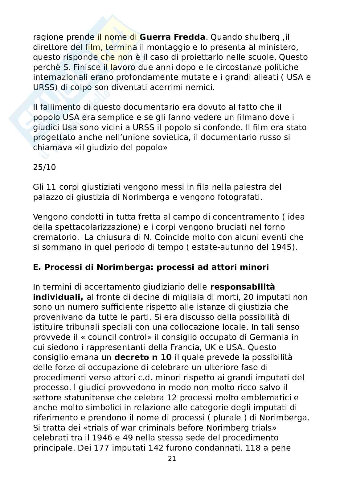 Diritto Internazionale penale - appunti Pag. 21