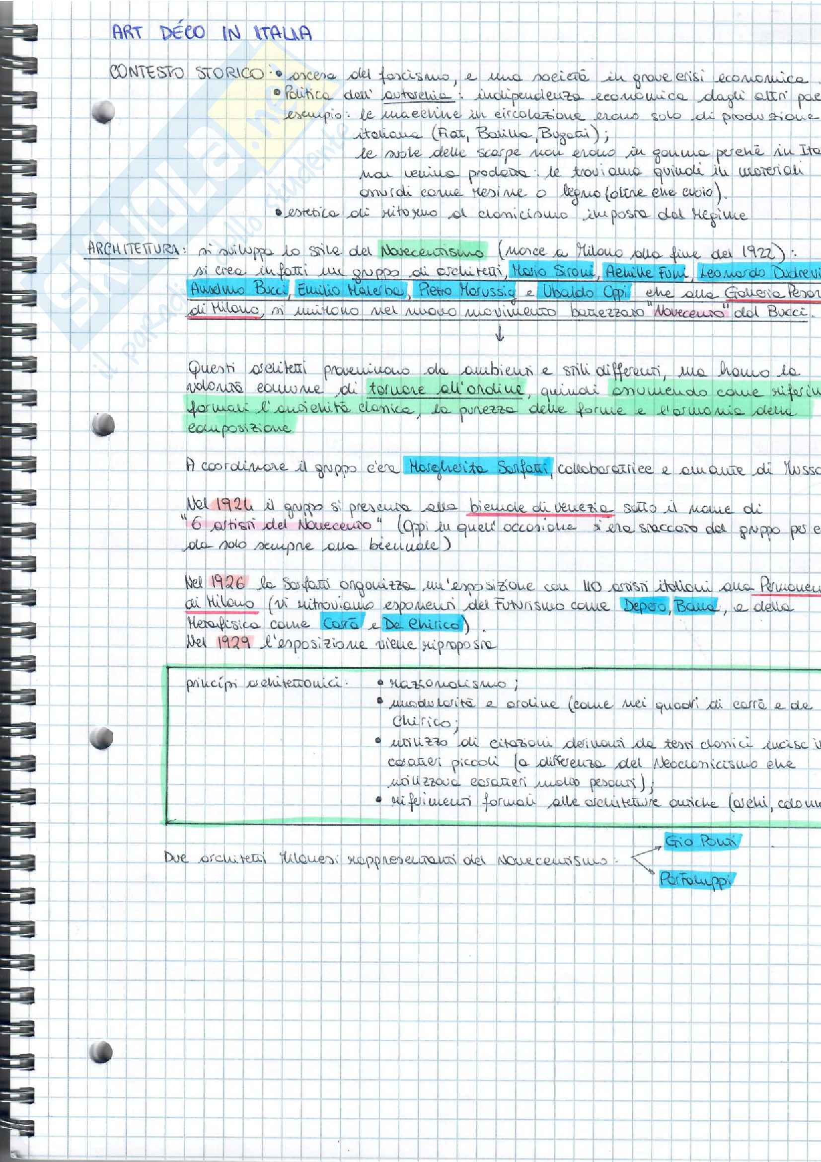 Storia del Design e dell'Architettura - appunti completi Pag. 31