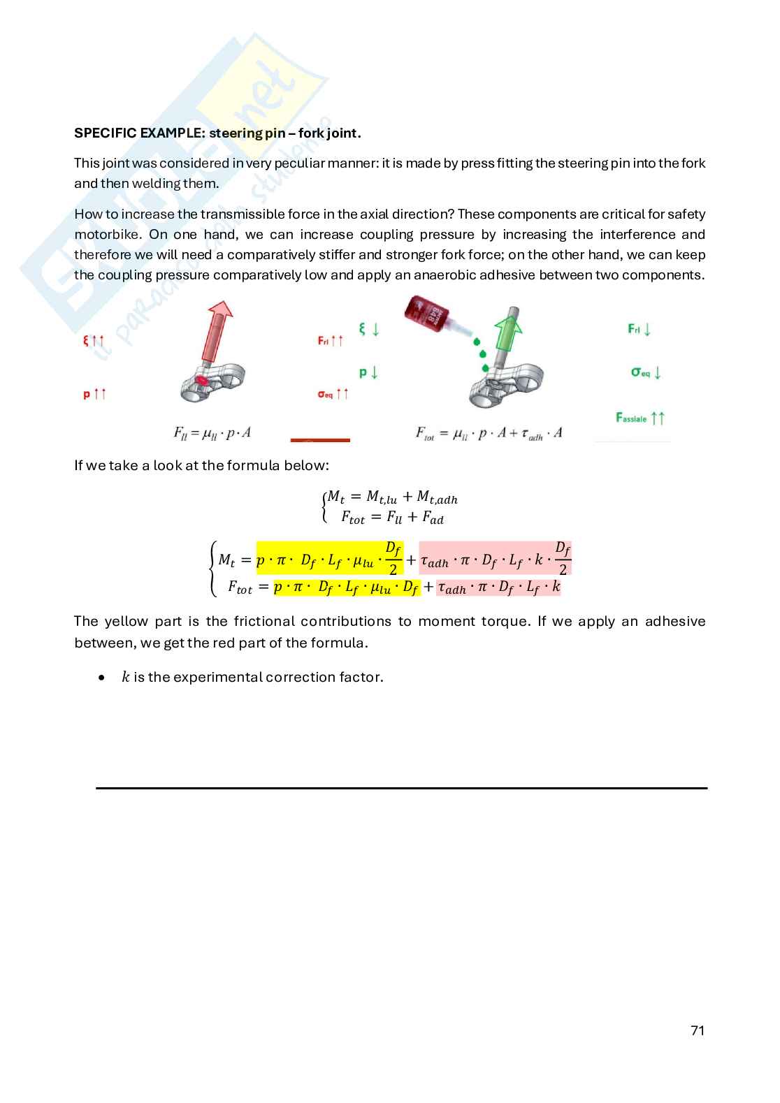 Appunti completi Chassis and body design  Pag. 71