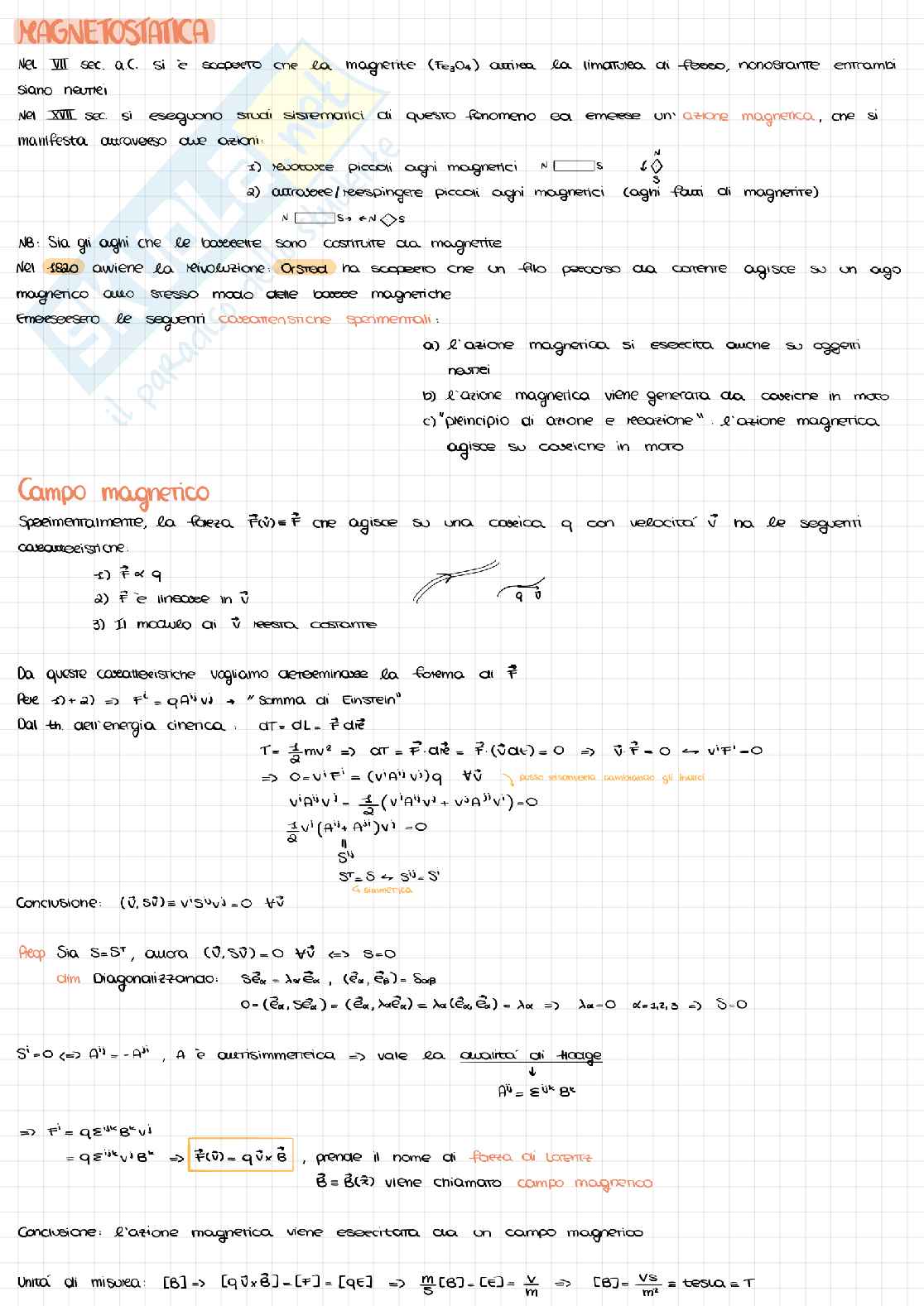 Seconda parte appunti Fisica 2  Pag. 1