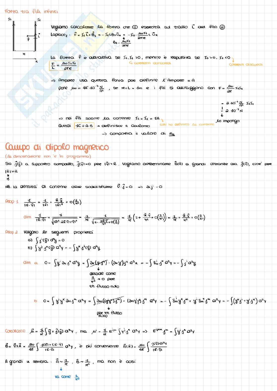 Seconda parte appunti Fisica 2  Pag. 21