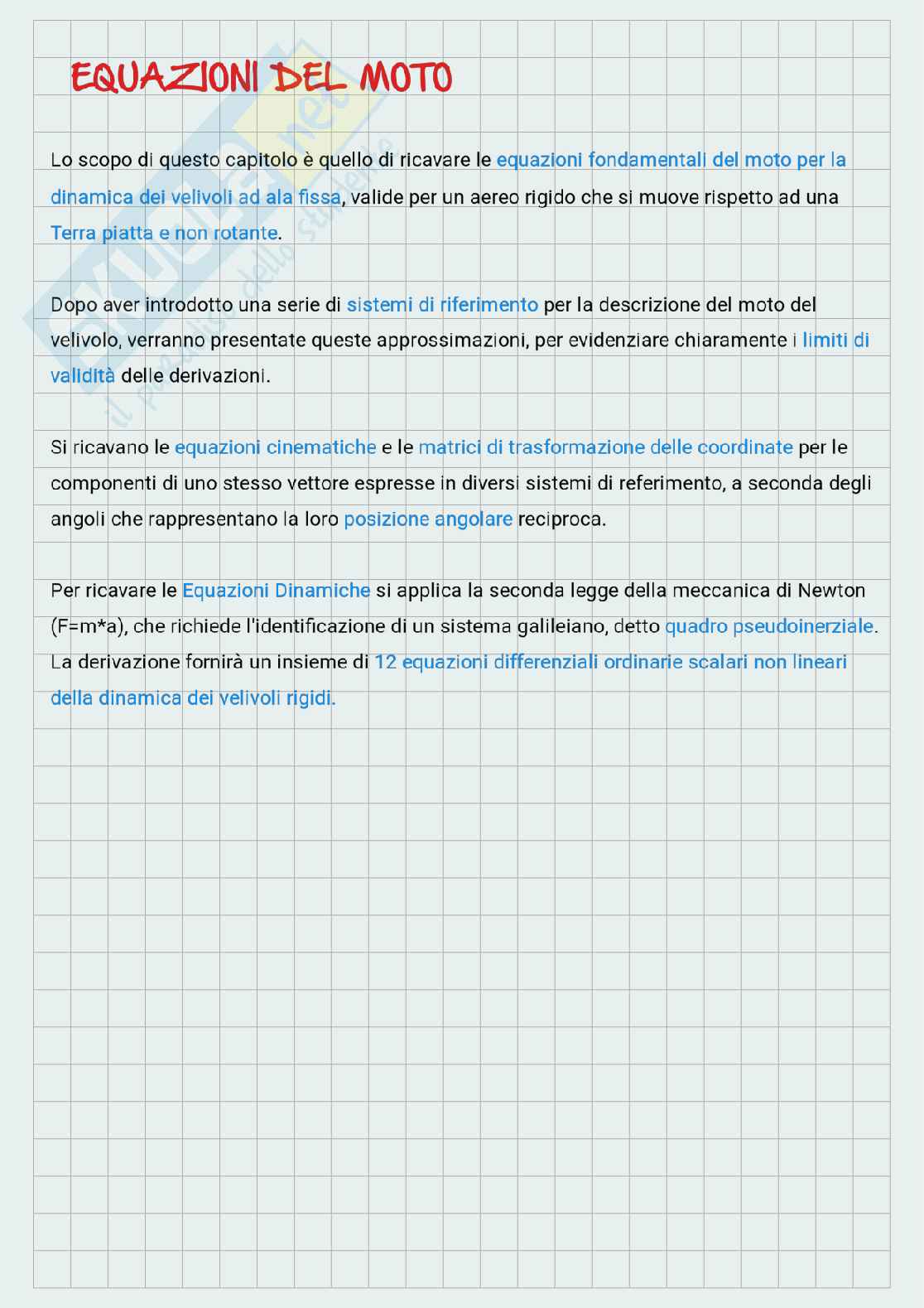 Appunti di Atmospheric and space flight dynamics Pag. 2