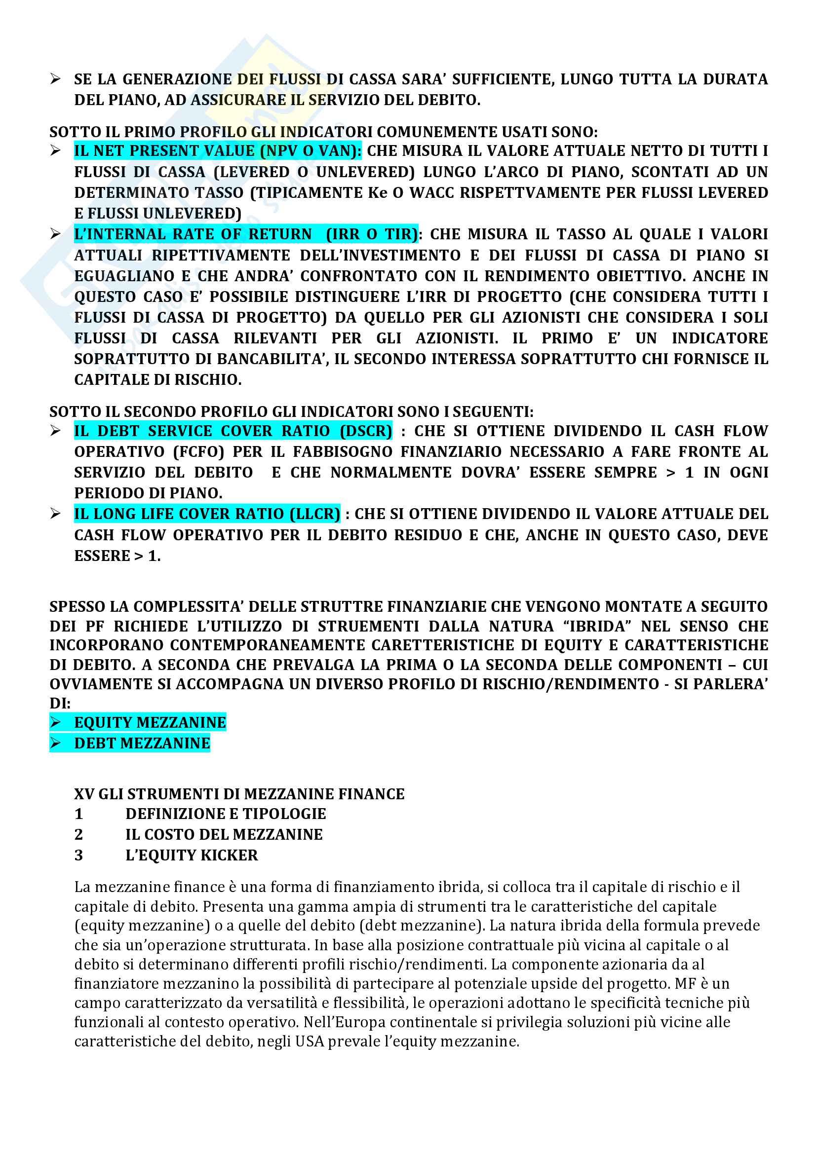 Strategie finanziarie per l'impresa Pag. 126
