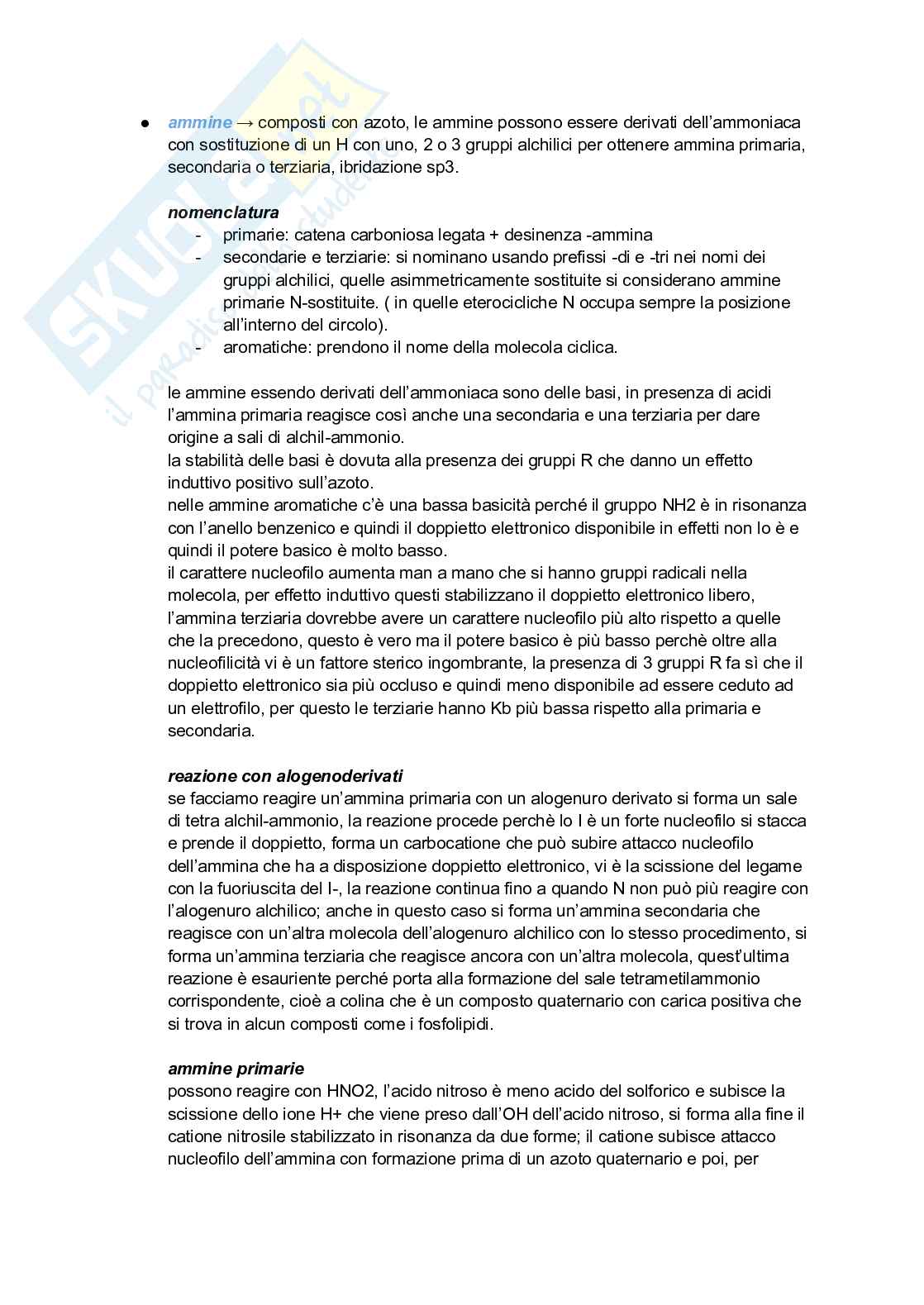 Chimica organica -  Appunti completi Pag. 21