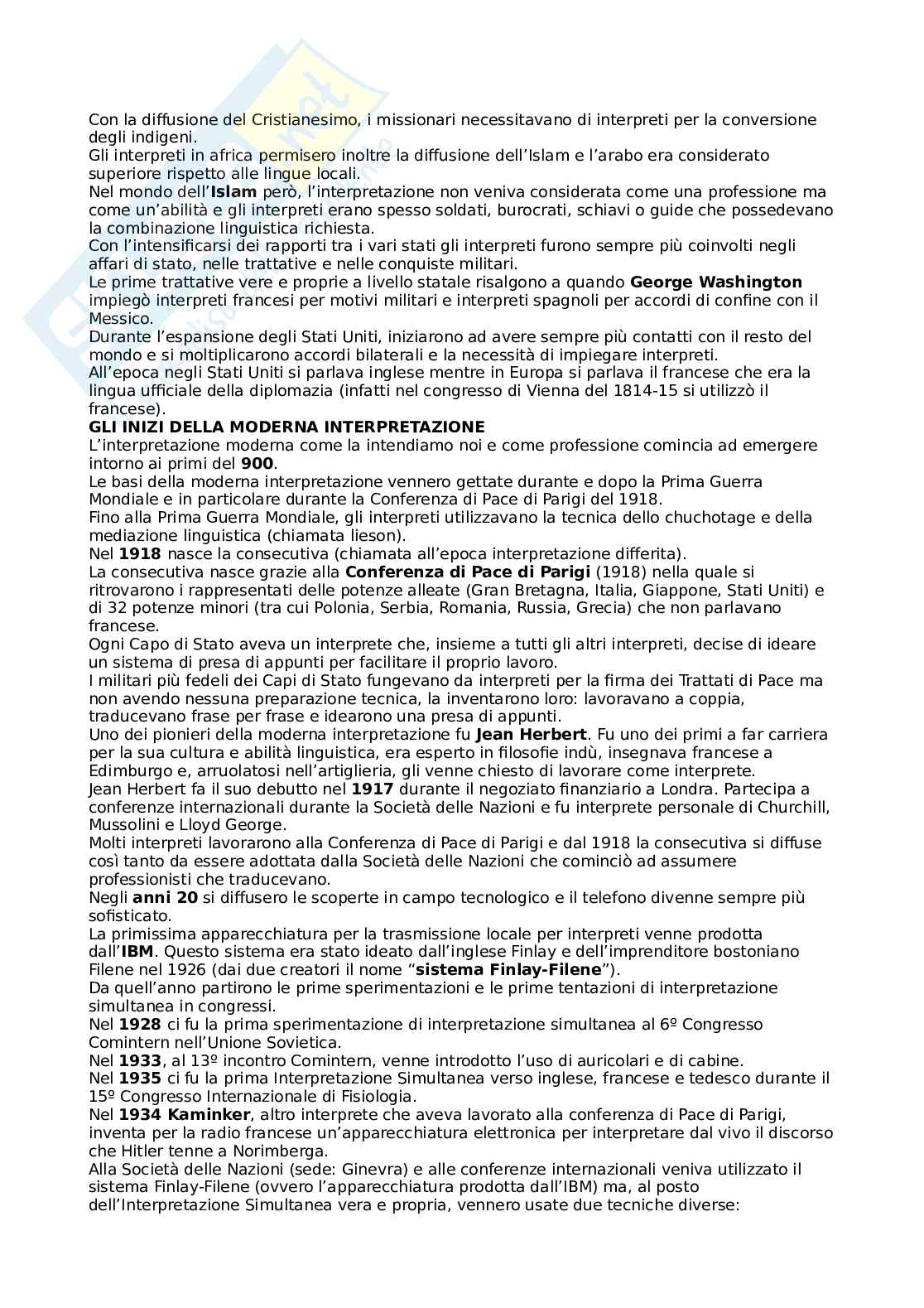 Appunti su traduzione con prof. Pignataro Pag. 2
