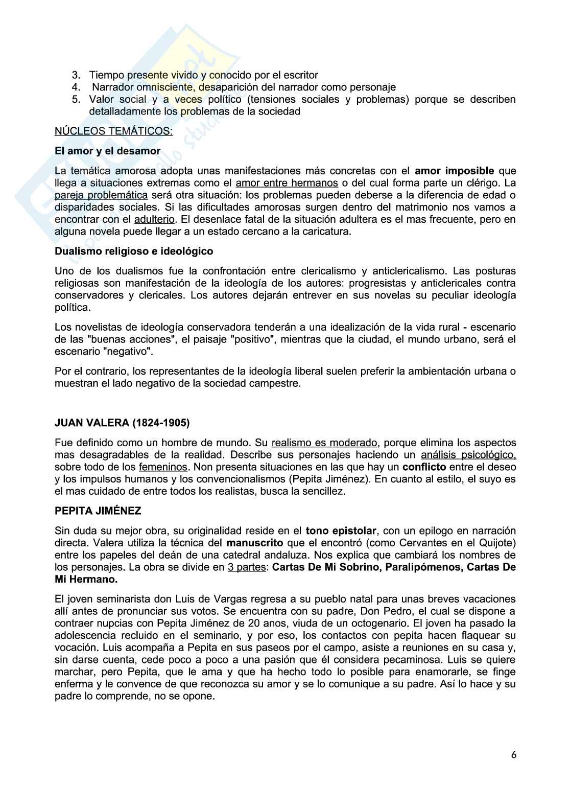 Letteratura spagnola del XIX secolo: Esilio e Romanticismo Pag. 6