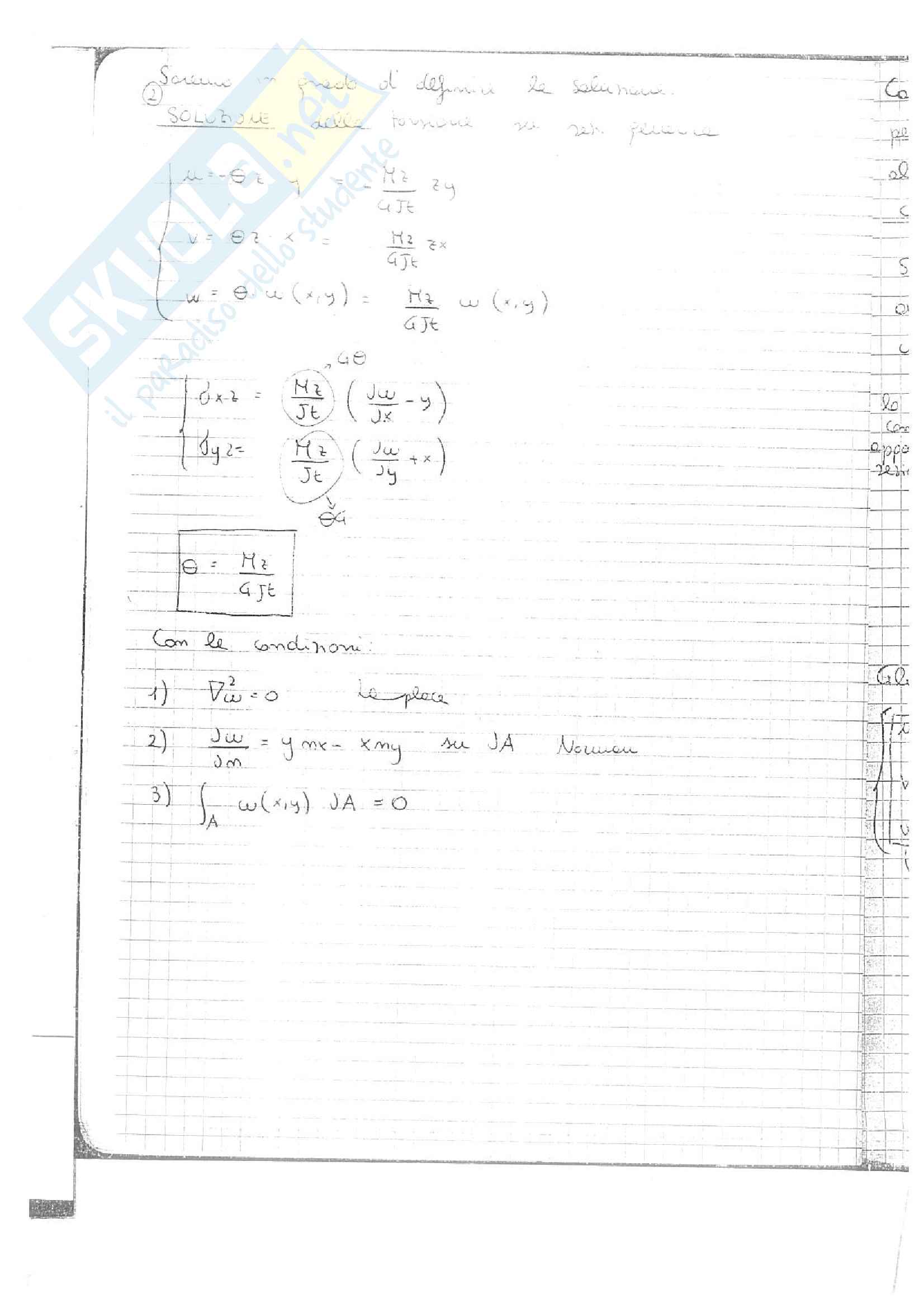 Scienze delle costruzioni - appunti ben fatti, 2 parte Pag. 2