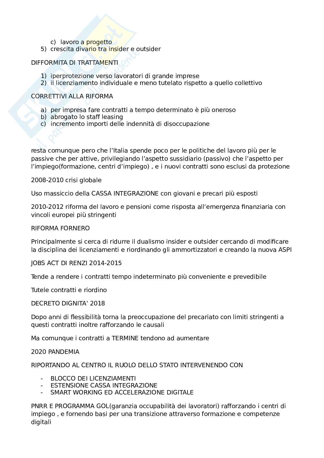 Sistemi comparati di welfare Pag. 26