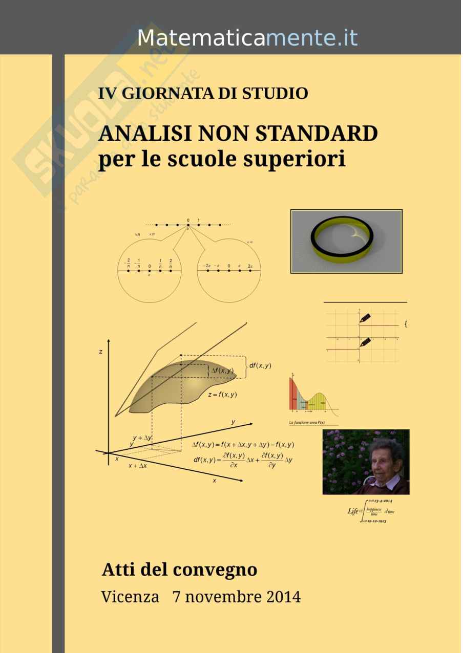 Giornata di Studio Analisi Non Standard 4 (ebook) Pag. 1