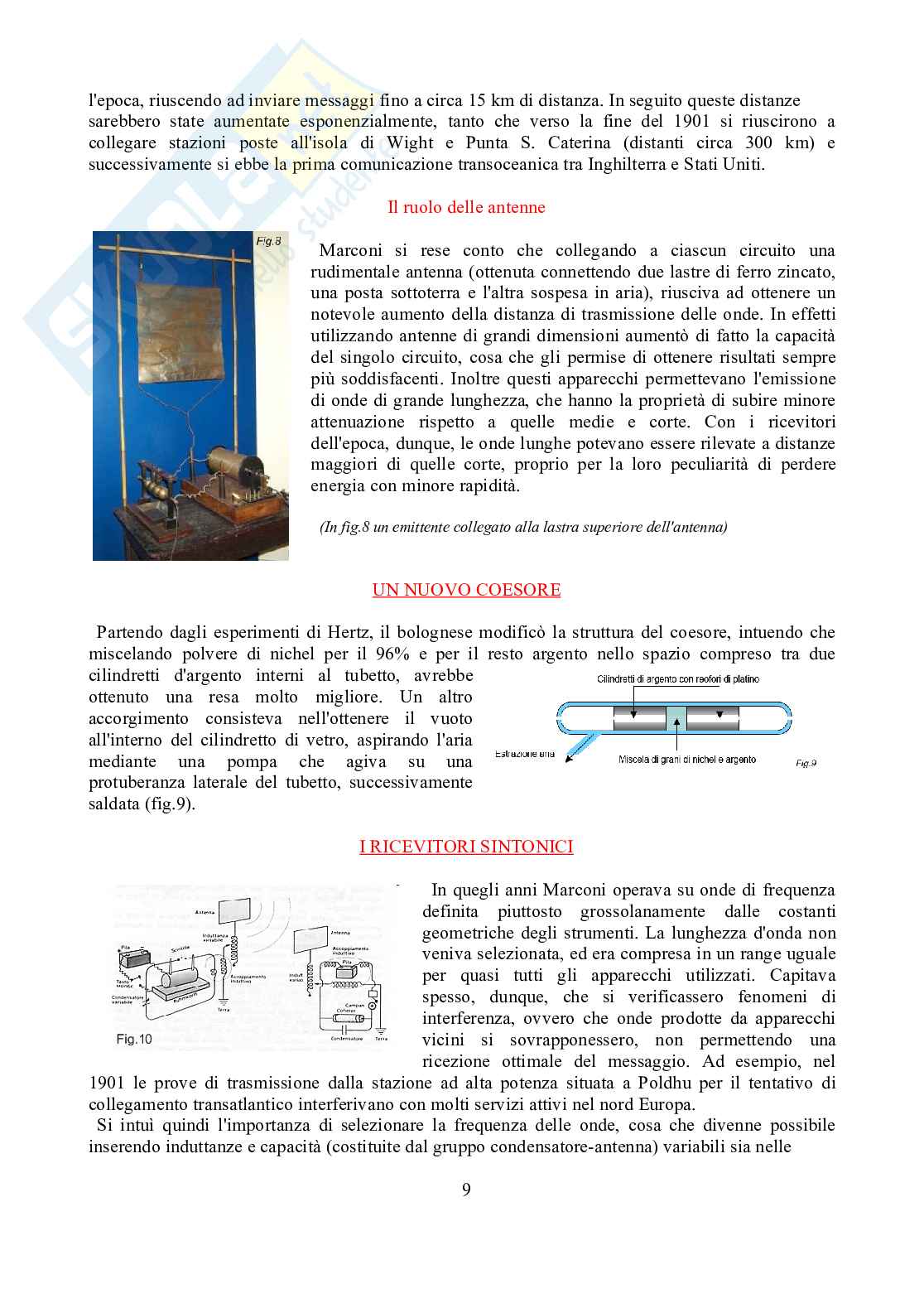 Guglielmo Marconi imprenditore e scienziato... Pag. 11