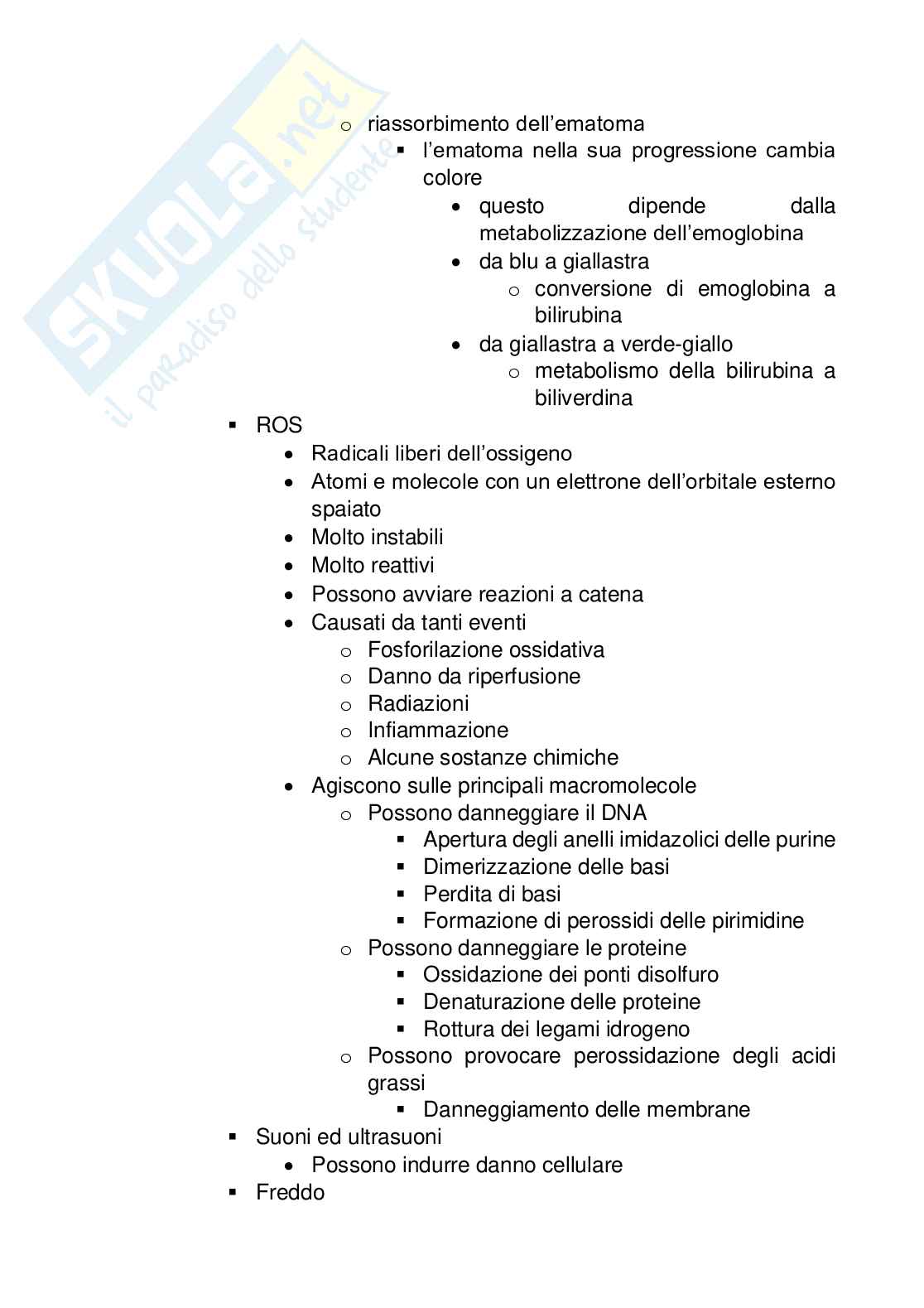 Appunti completi di Patologia generale Pag. 6